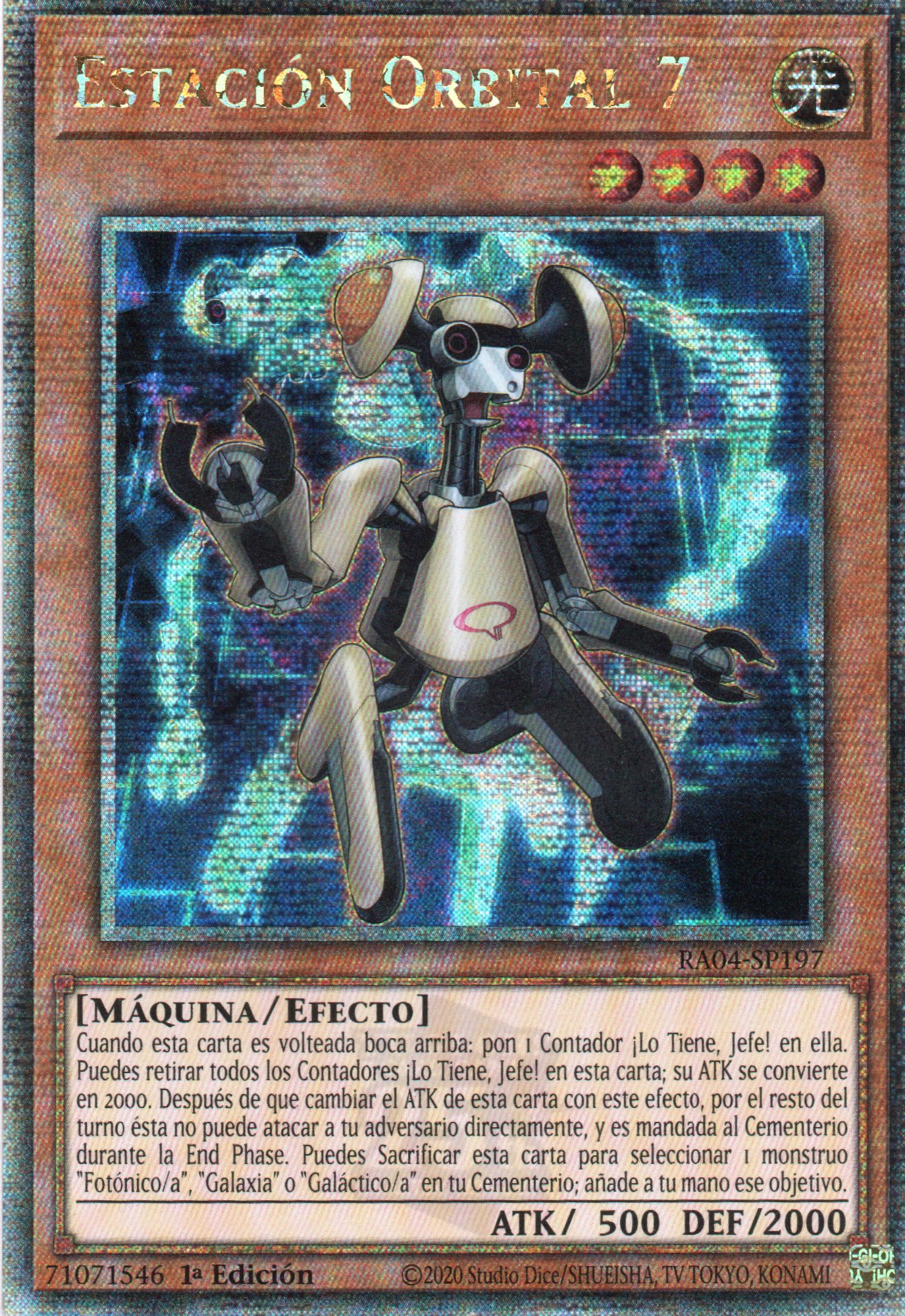 Estacion Orbital 7 RA04-SP197 Quarter rare