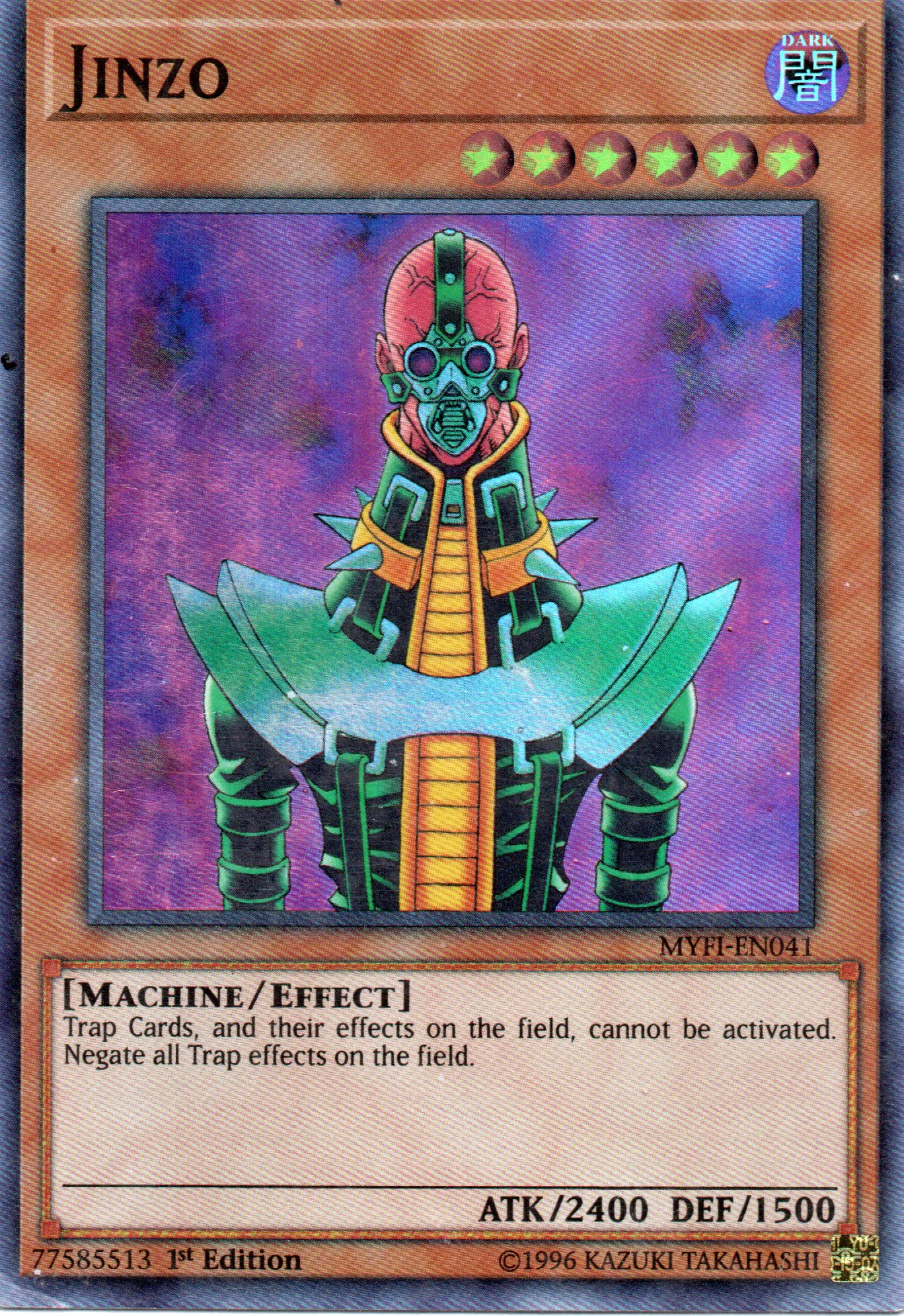 Jinzo MYFI-EN041 super rare