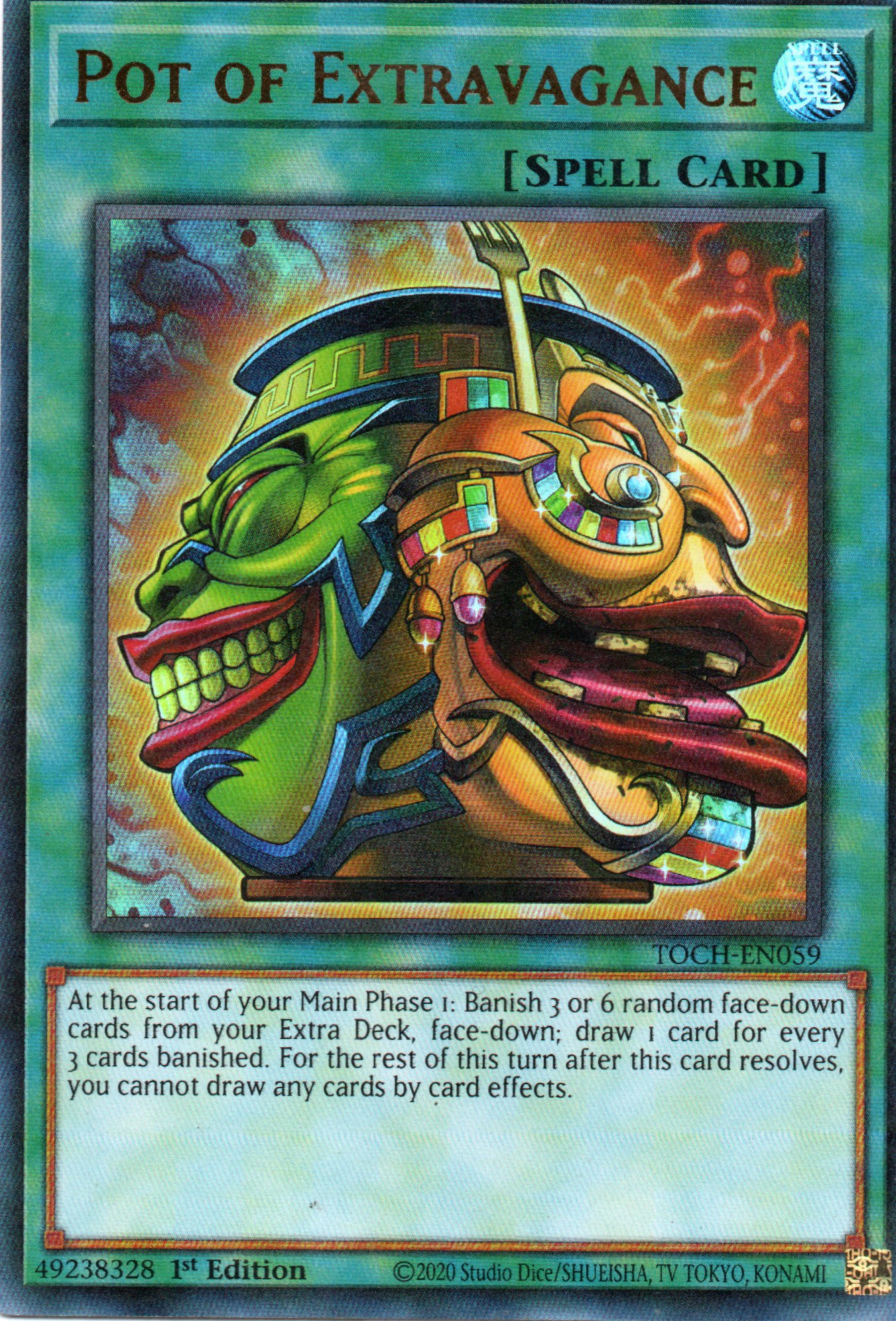 Pot of Extravagance TOCH-EN059 Ultra rare