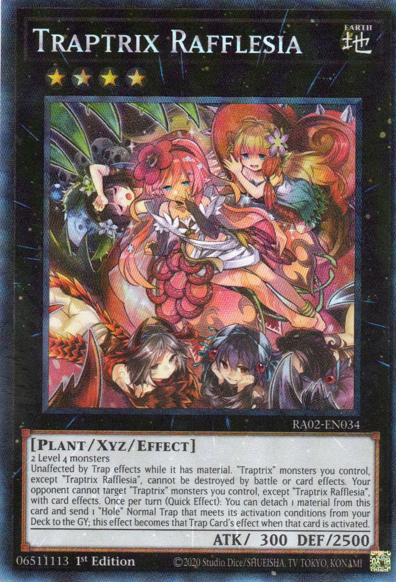 Traptrix Rafflesia RA02-EN034 Collector rare