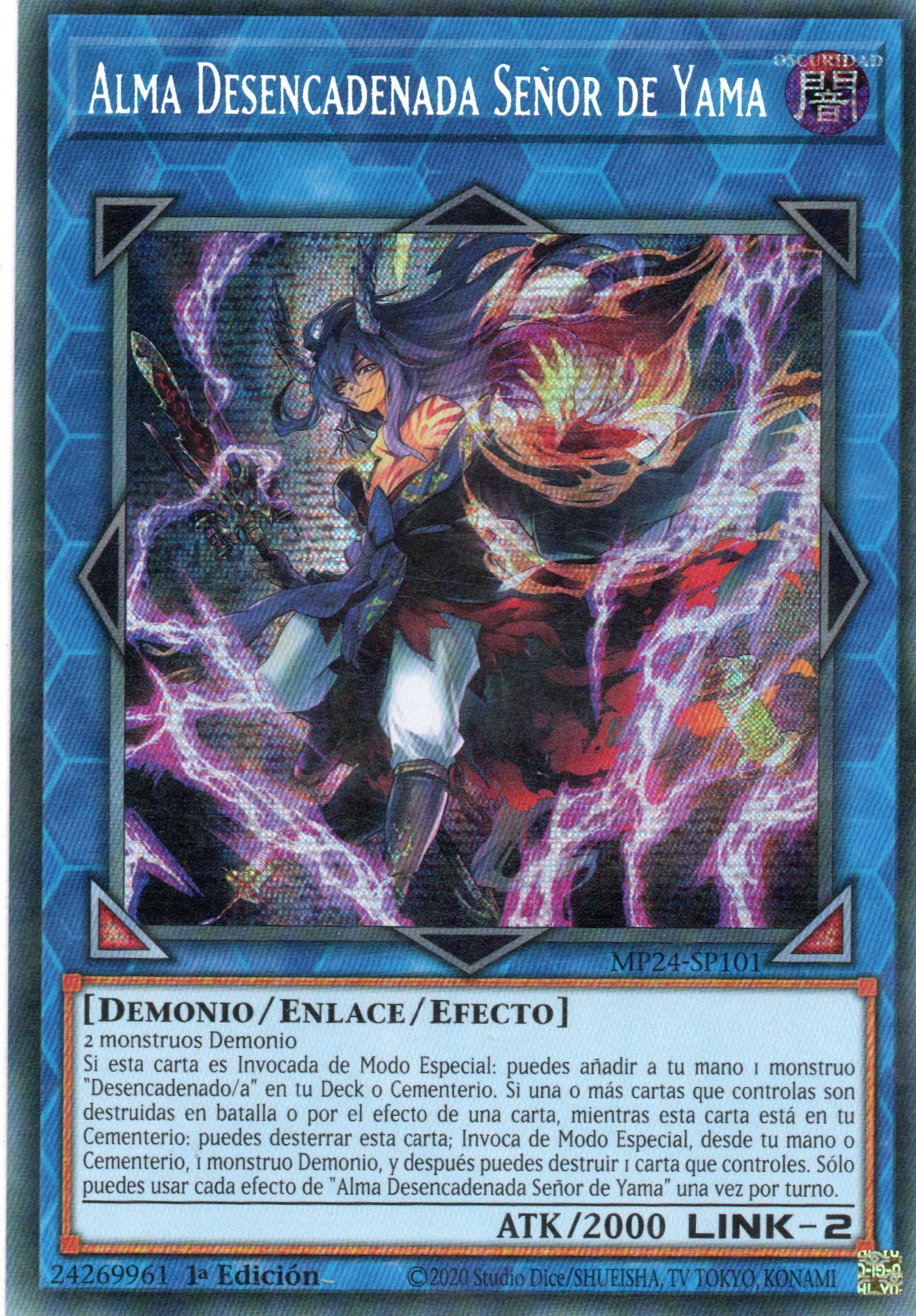 Alma Desencdenada Señor de Yama MP24-SP101 Secret rare