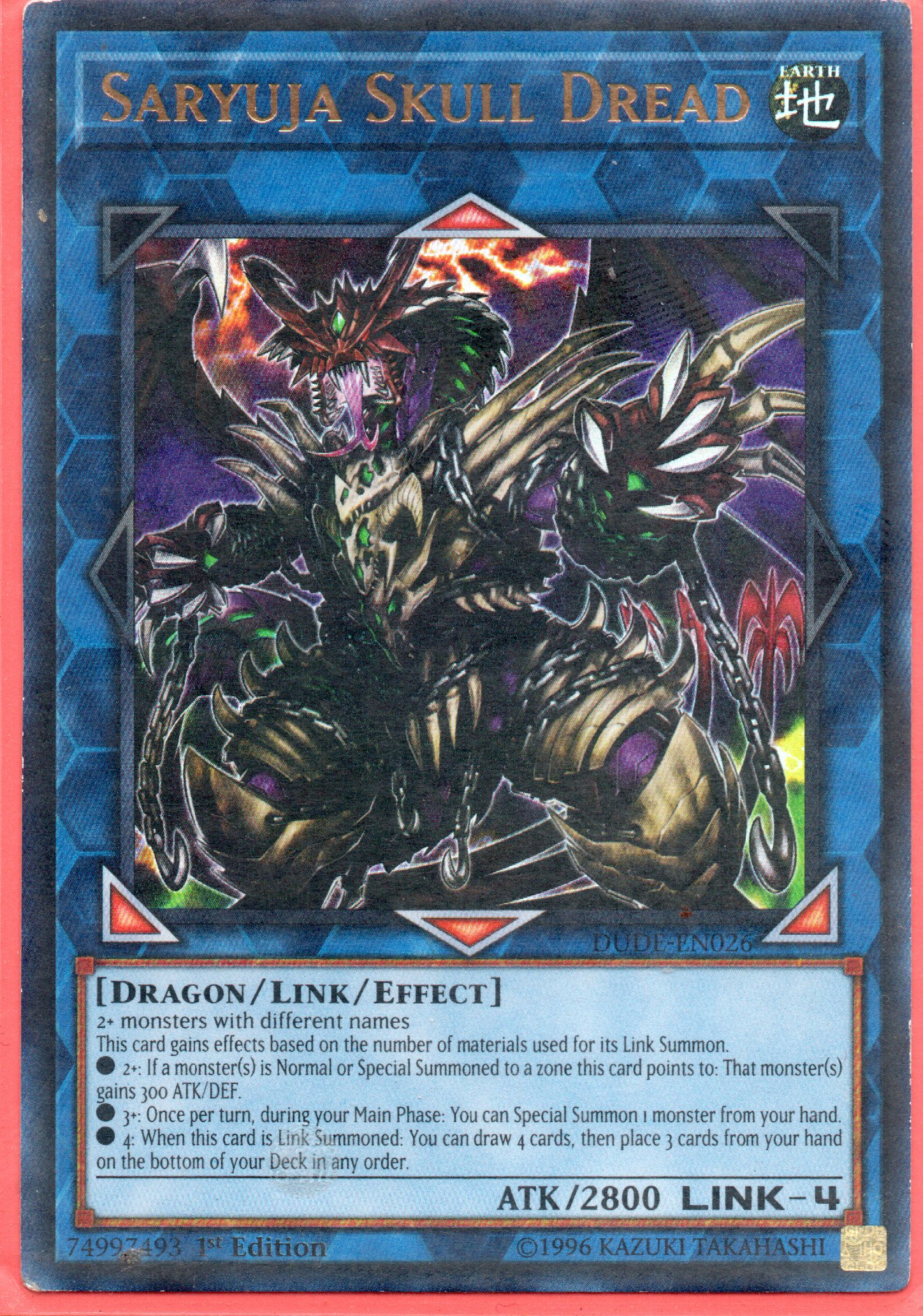 Saryuja Skull Dread DUDE-EN026 Ultra rare