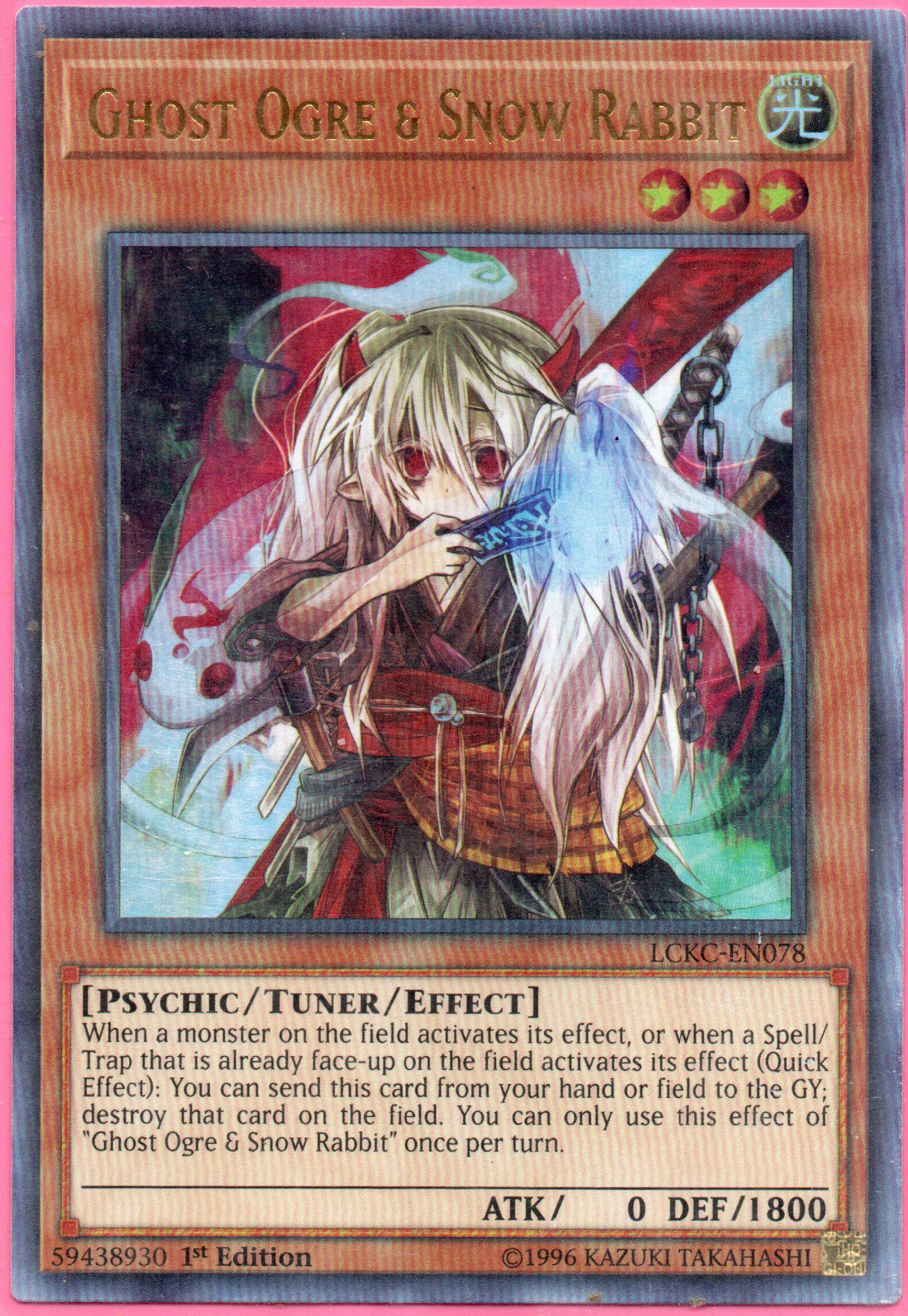 Ghost Ogre & Snow Rabbit LCKC-EN078 Ultra rare