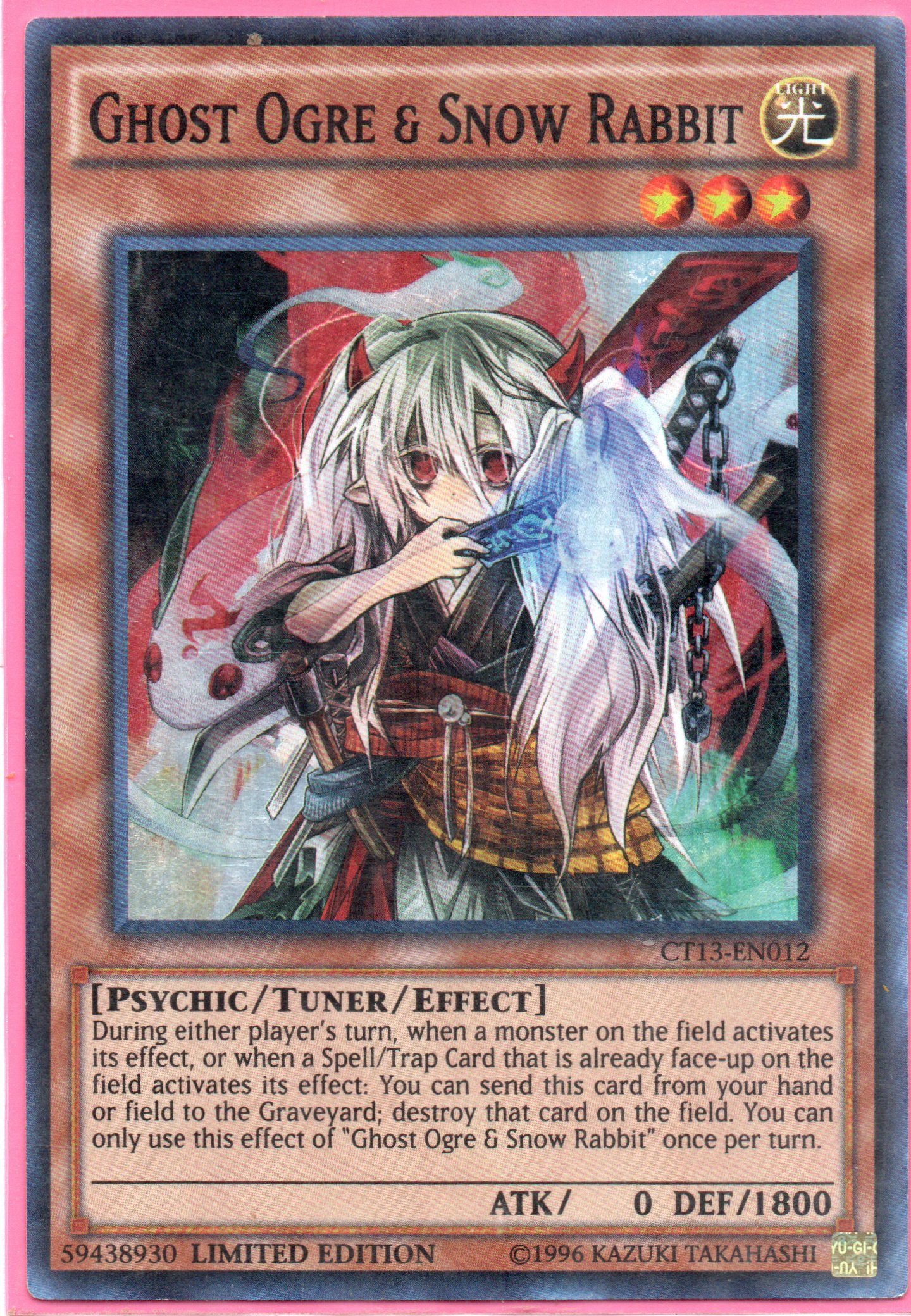 Ghost Ogre & Snow Rabbit CT13-EN012 Super rare