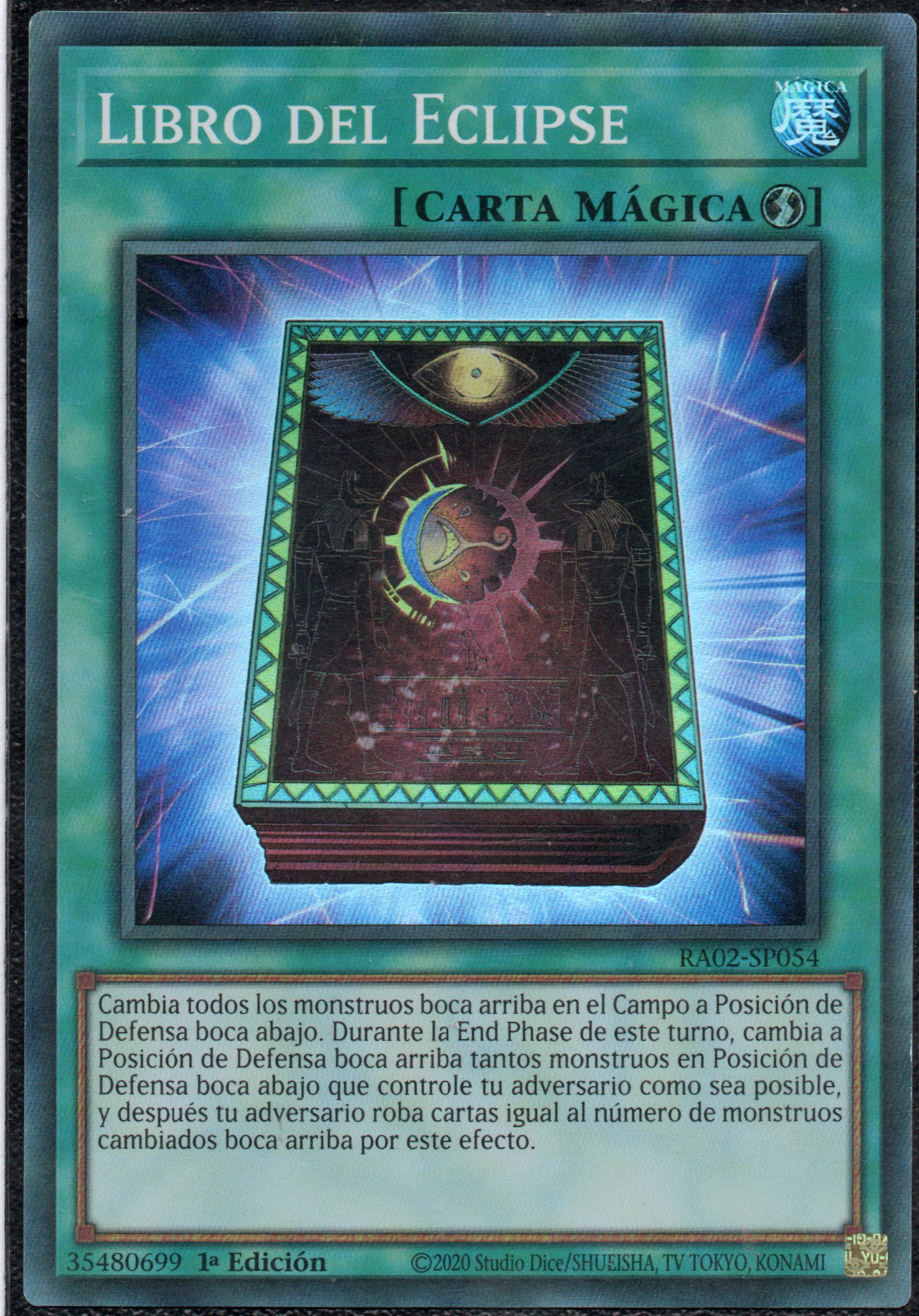 Libro del Eclipse RA02-SP054 super rare