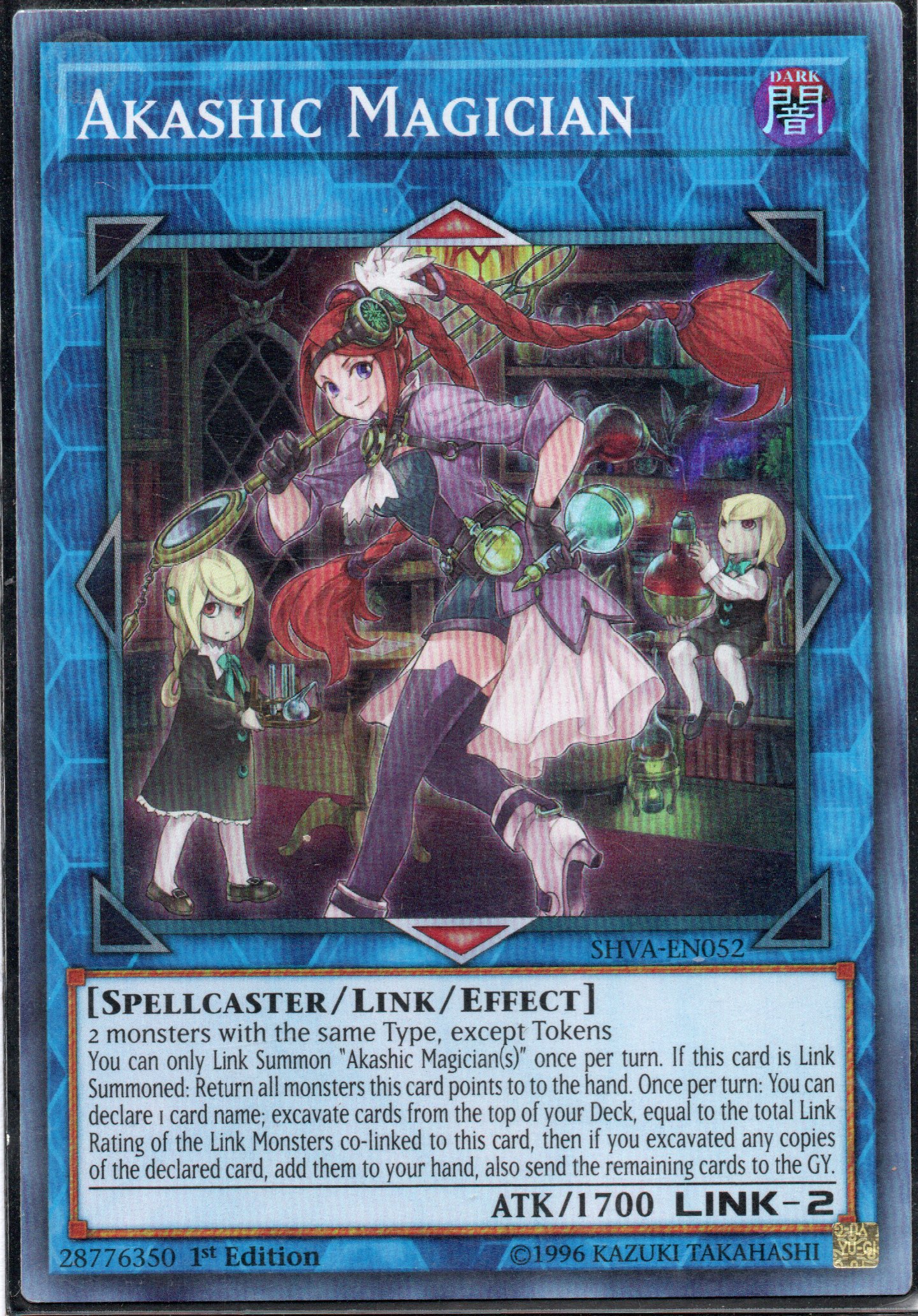 Akashic Magician SHVA-EN052 super rare
