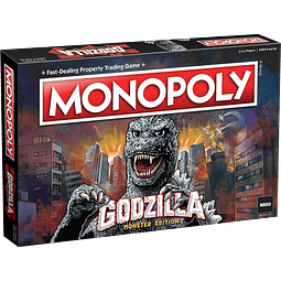 Monopoly Godzilla Monster Edition — Juego de mesa
