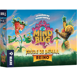 Mindbug Batalla de Frutas: Reino – Juego de cartas