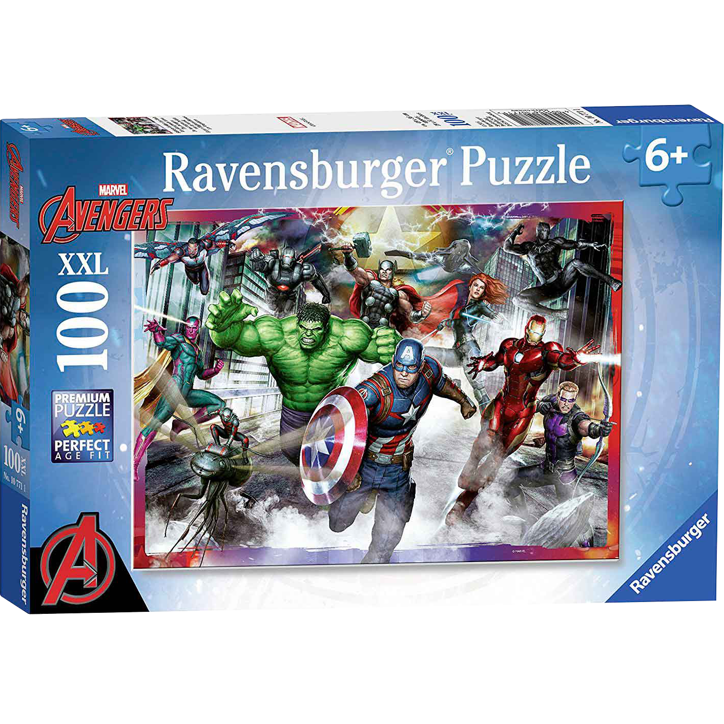 Marvel Avengers Ravensburger (100 piezas) – Rompecabezas