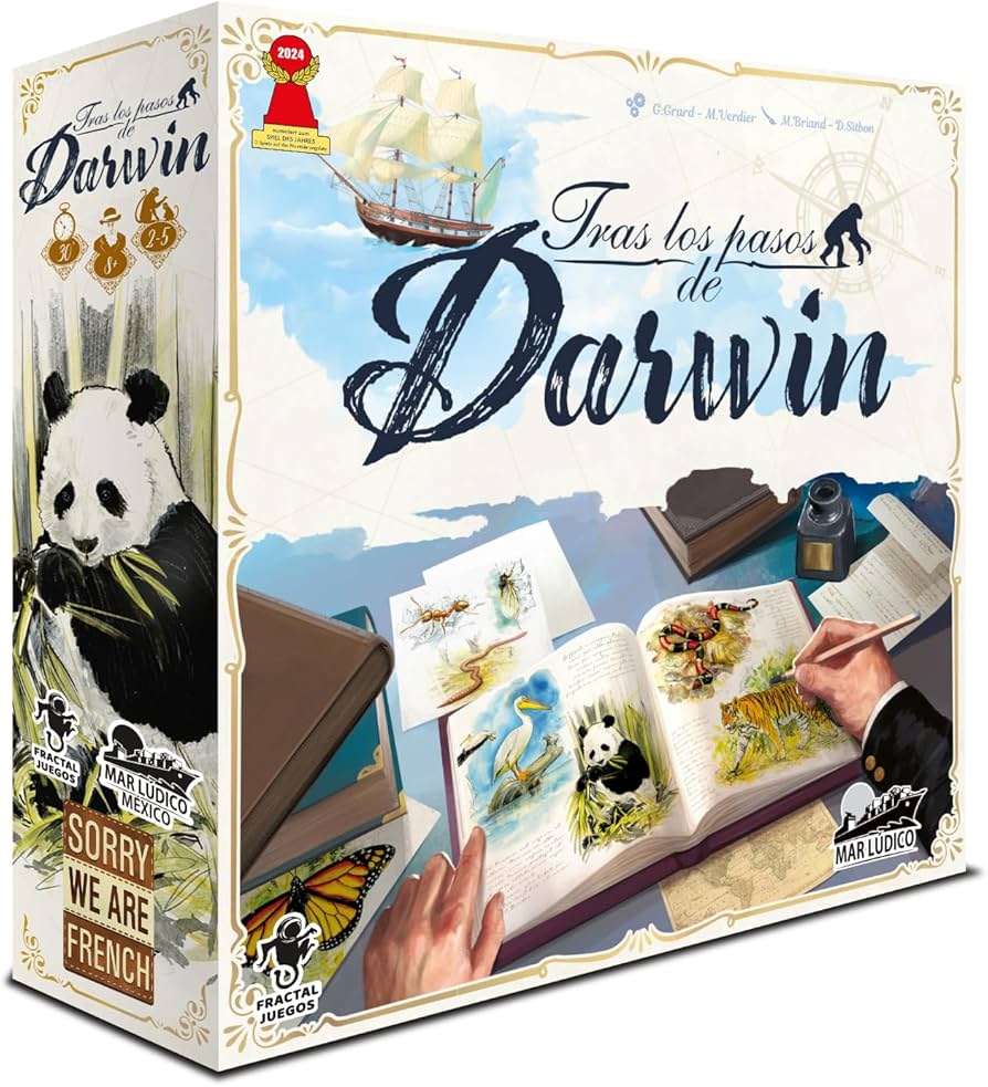 Juego de Mesa - Tras Los Pasos De Darwin