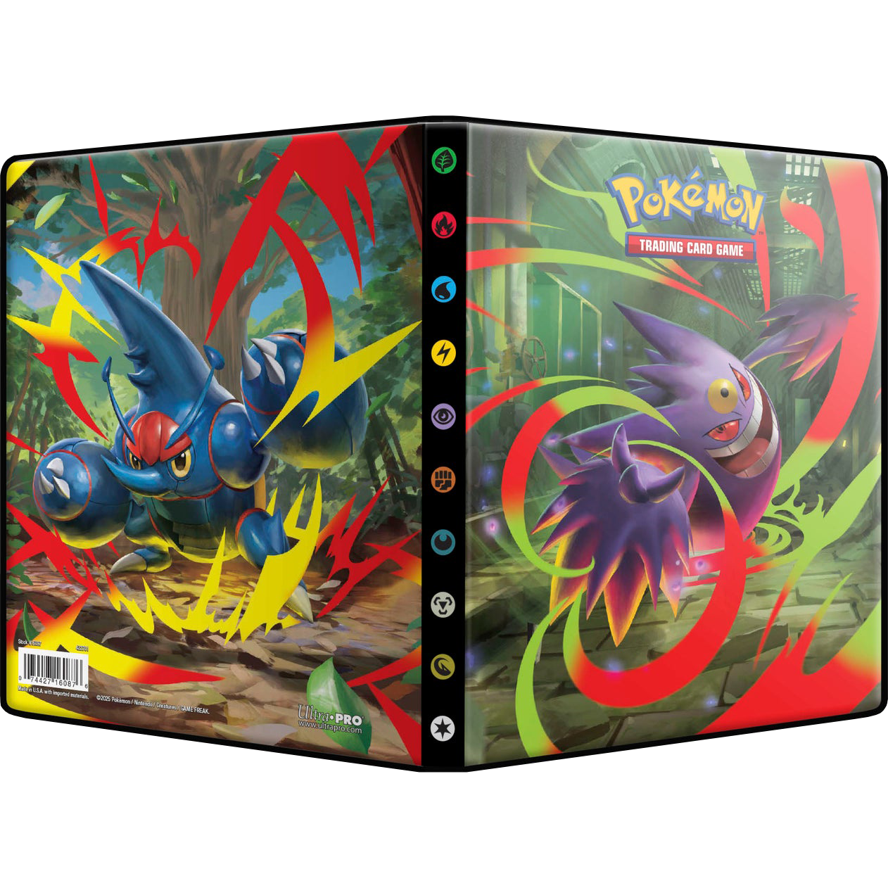 Ultra PRO - Mega Evolution Gengar & Heracross - Carpeta 4-Pocket