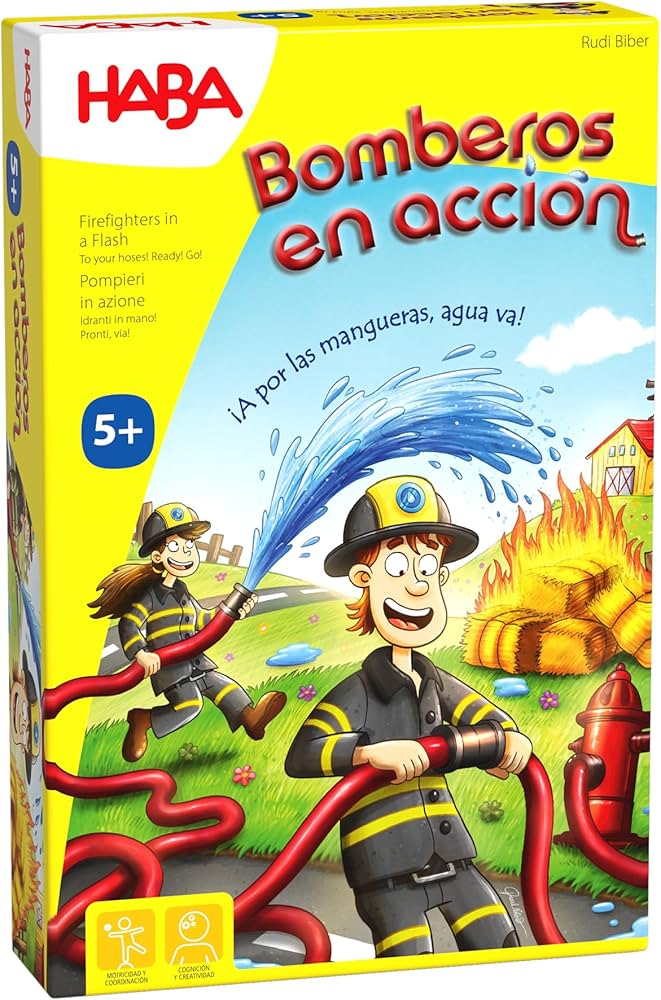 Juego De Mesa - Bomberos en Accion