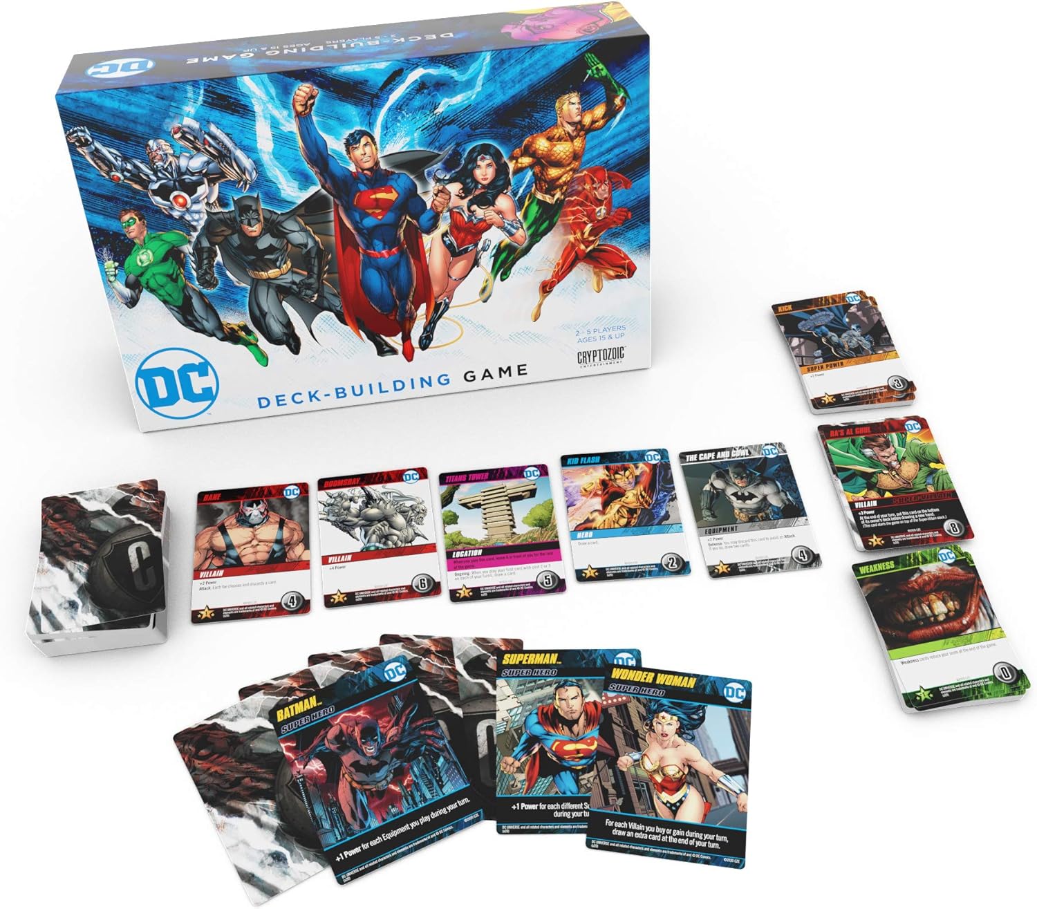 Juego de Mesa - DC Deck Building Game