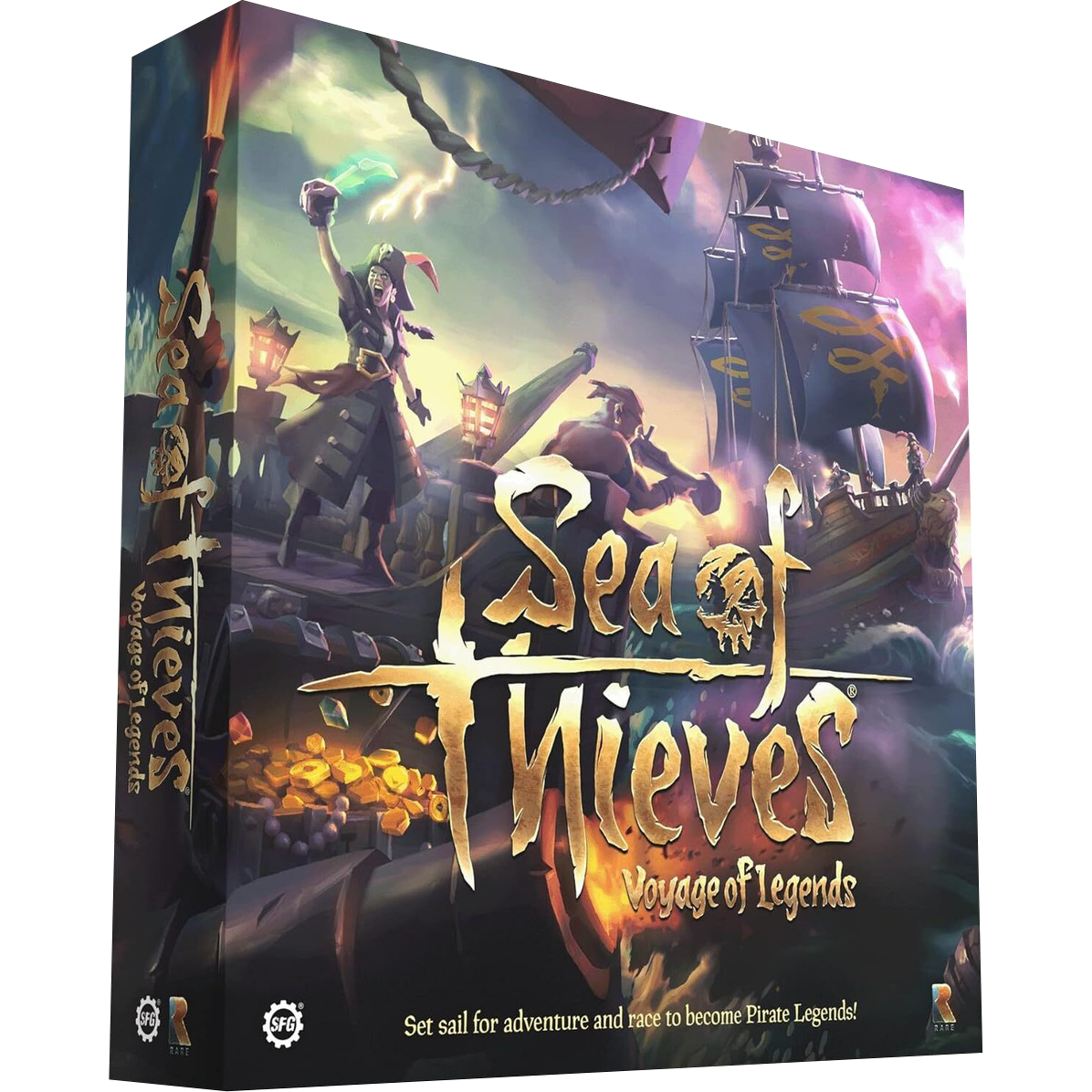 Sea of Thieves: Voyage of Legends Board - Juego de Mesa