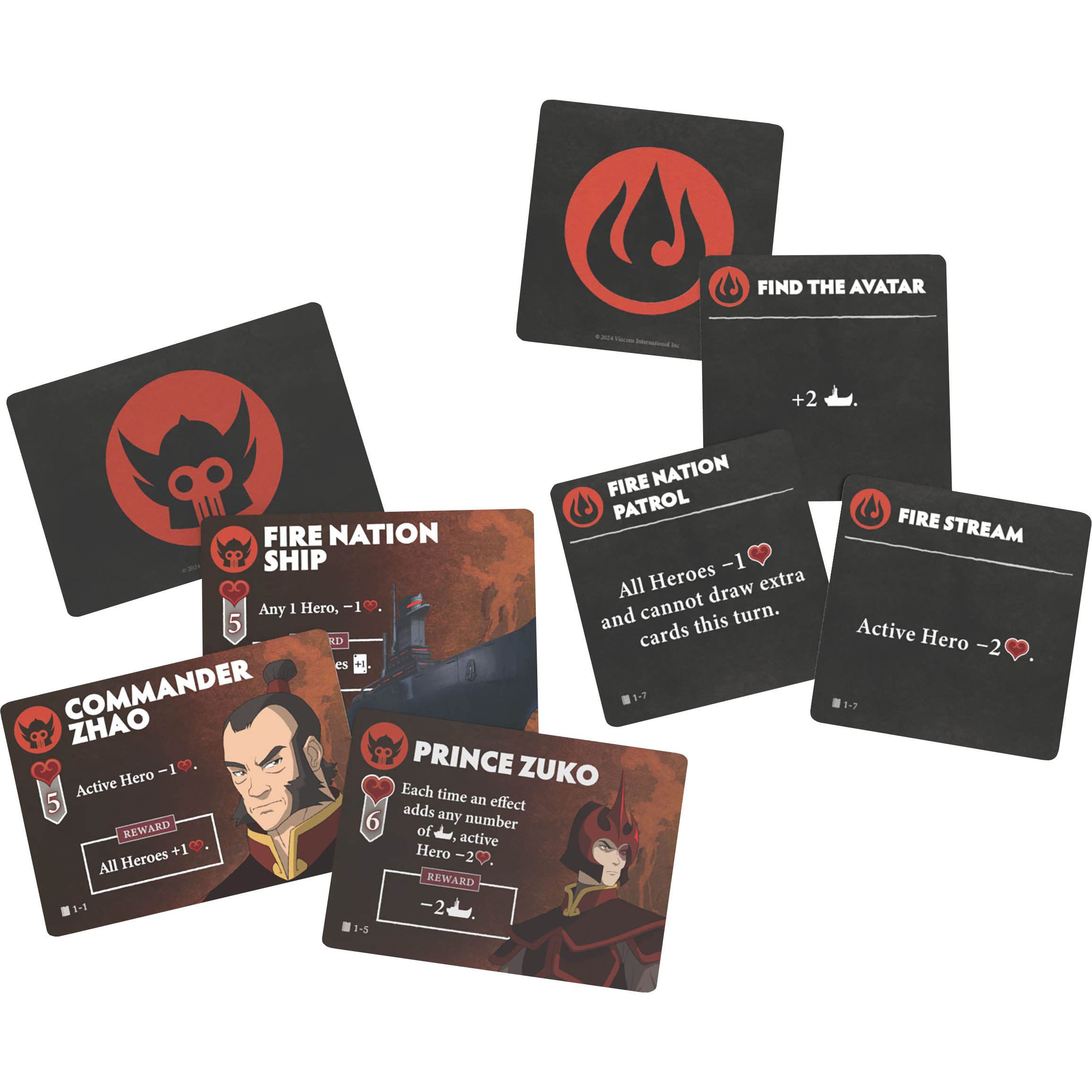 Avatar The Last Airbender: Aang's Destiny - Juego de Cartas