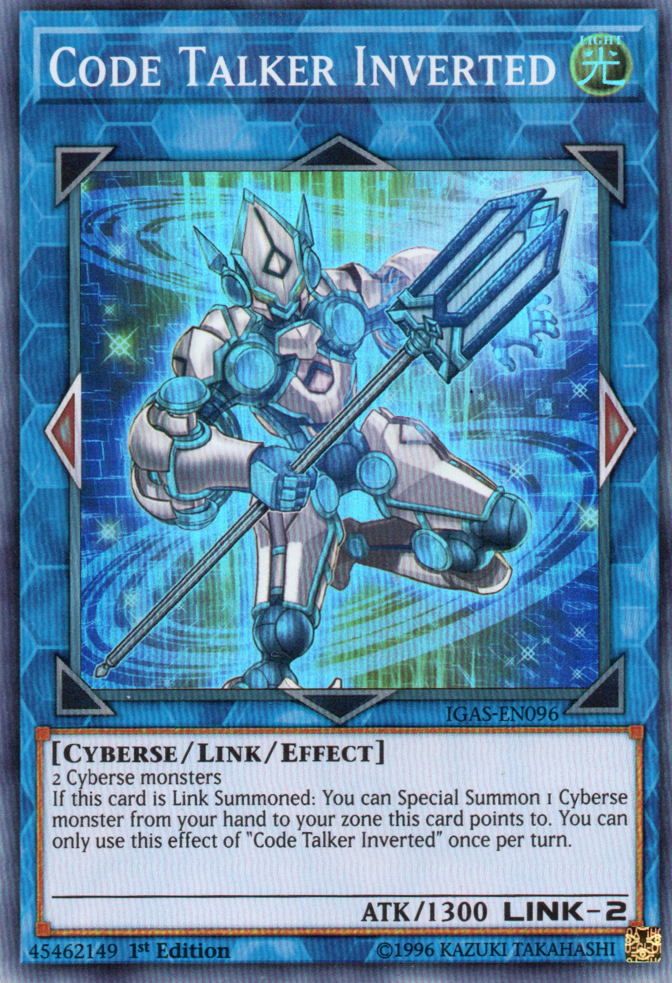 Code Talker Inverted IGAS-EN096 Super rare