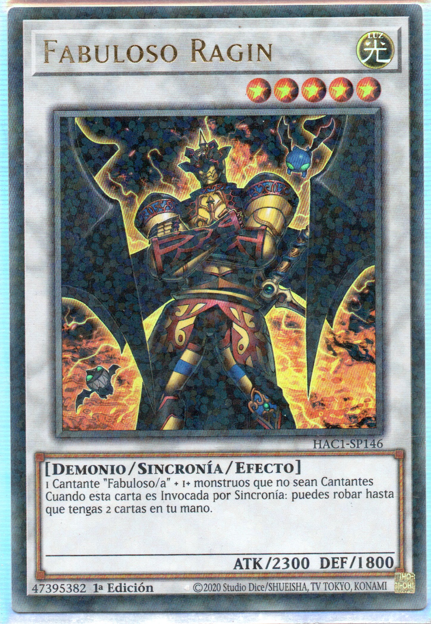Fabuloso Ragin HAC1-SP146 Ultra rare