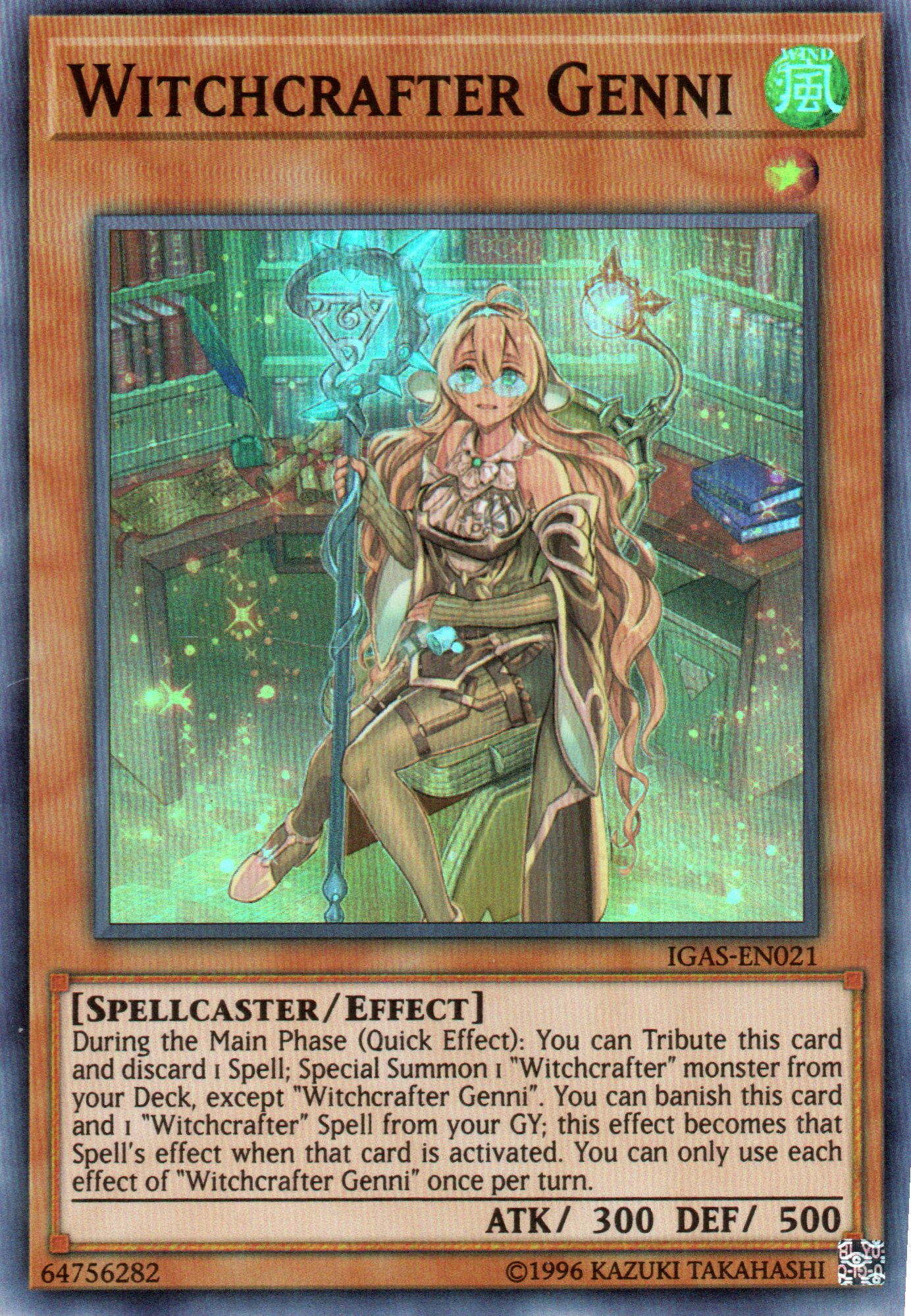 Witchcrafter Genni IGAS-EN021 Super rare