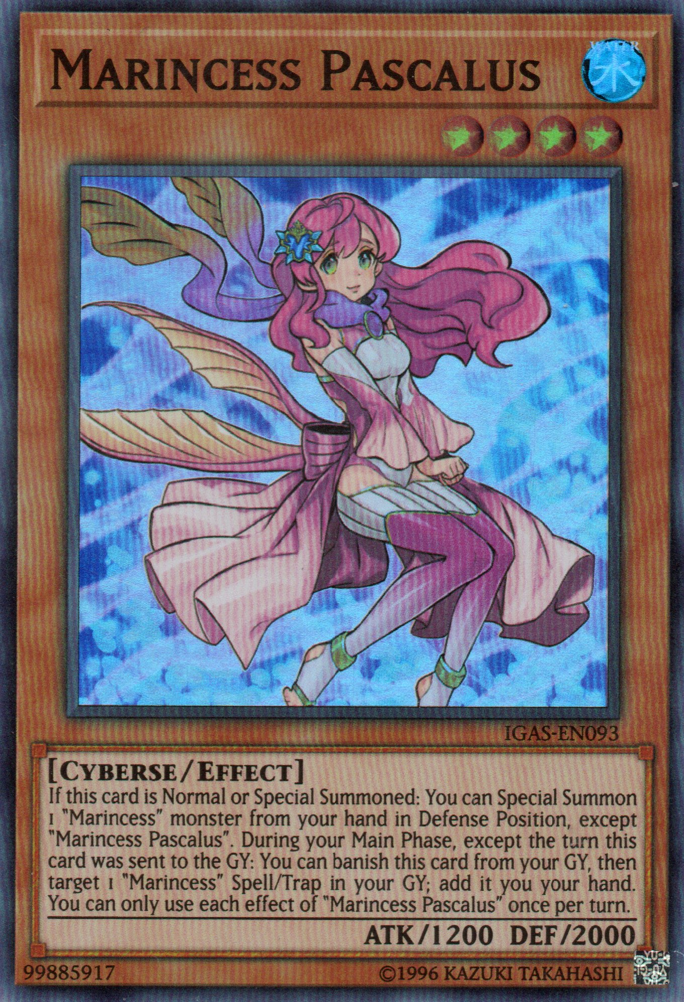 Marincess Pascalus IGAS-EN093 Super rare