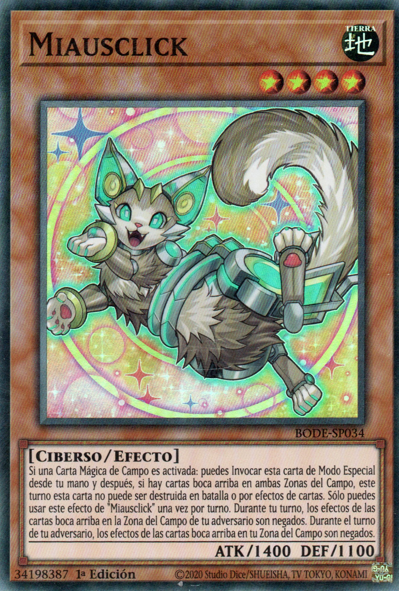 Miausclick BODE-SP034 Super rare