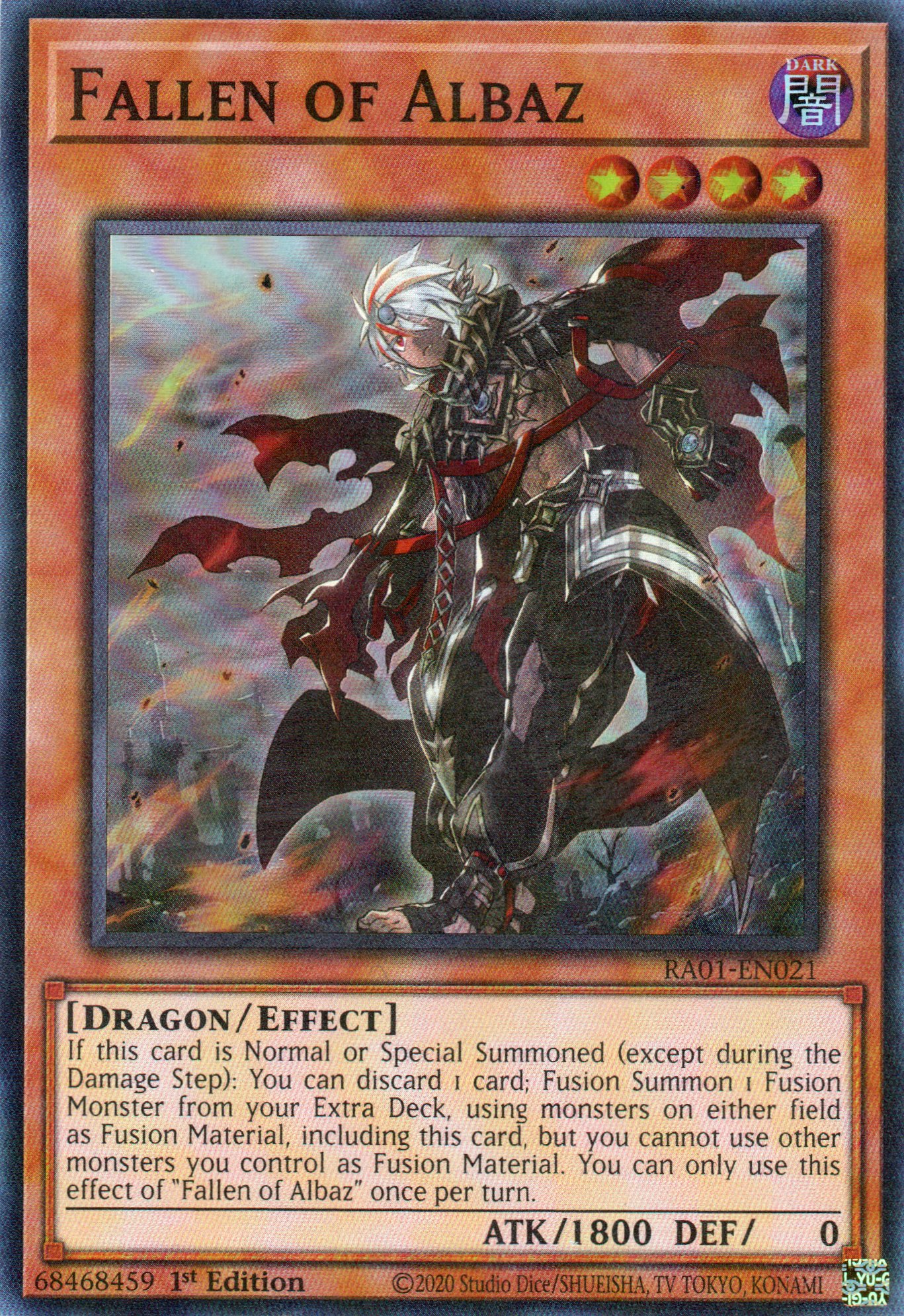 Fallen of Albaz RA01-EN021 Super rare