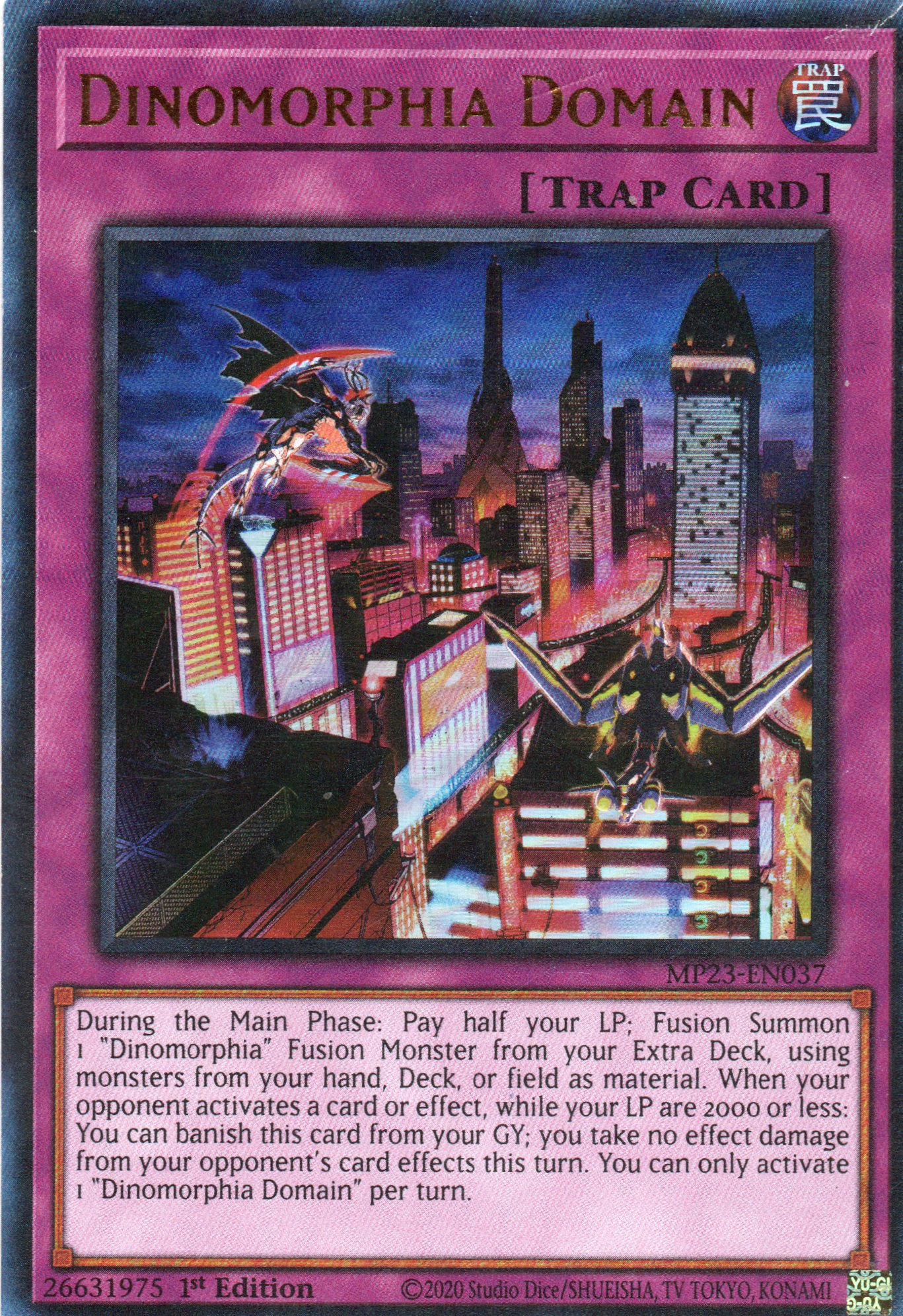 Dinomorphia Domain MP23-EN037 Ultra rare