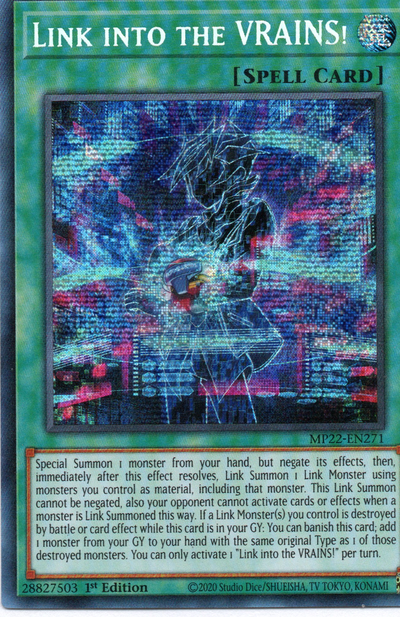 Link into the Vrains! MP22-EN271 Secret rare