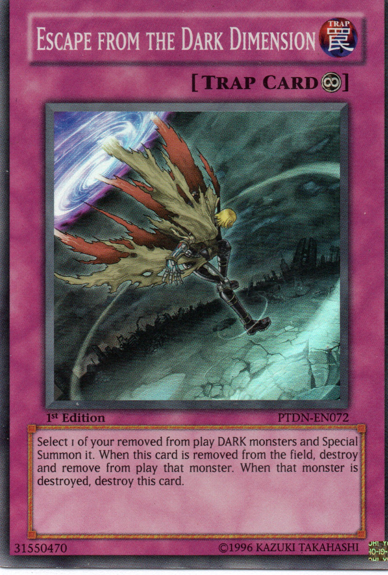 Escape from the Dark Dimension PTDN-EN072 Super rare