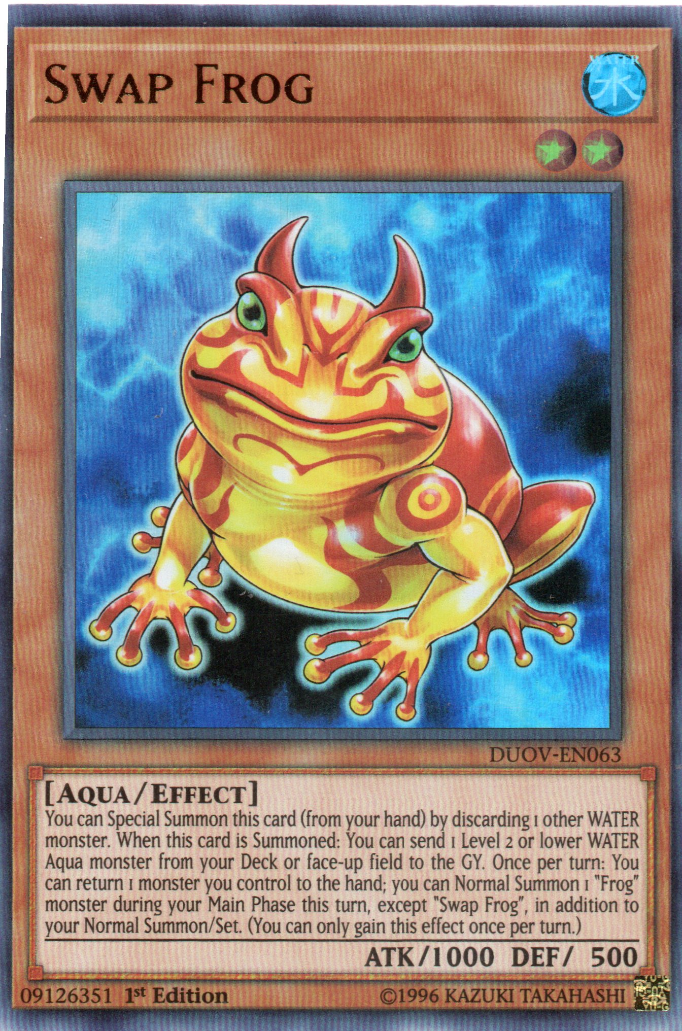 Blackwing - Zephyros the Elite DUOV-EN066 Ultra rare