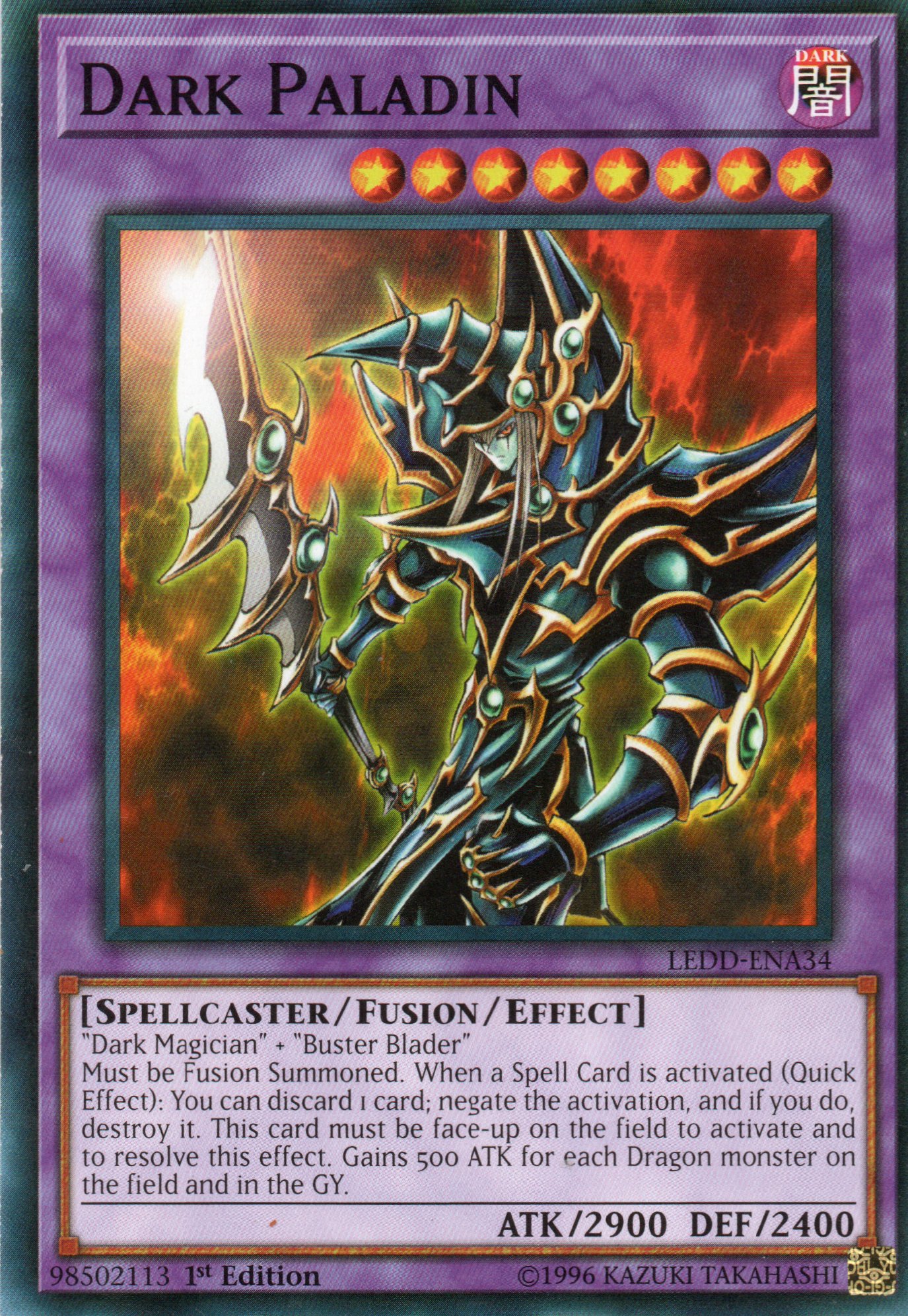 Dark Paladin LEDD-ENA34 Commun