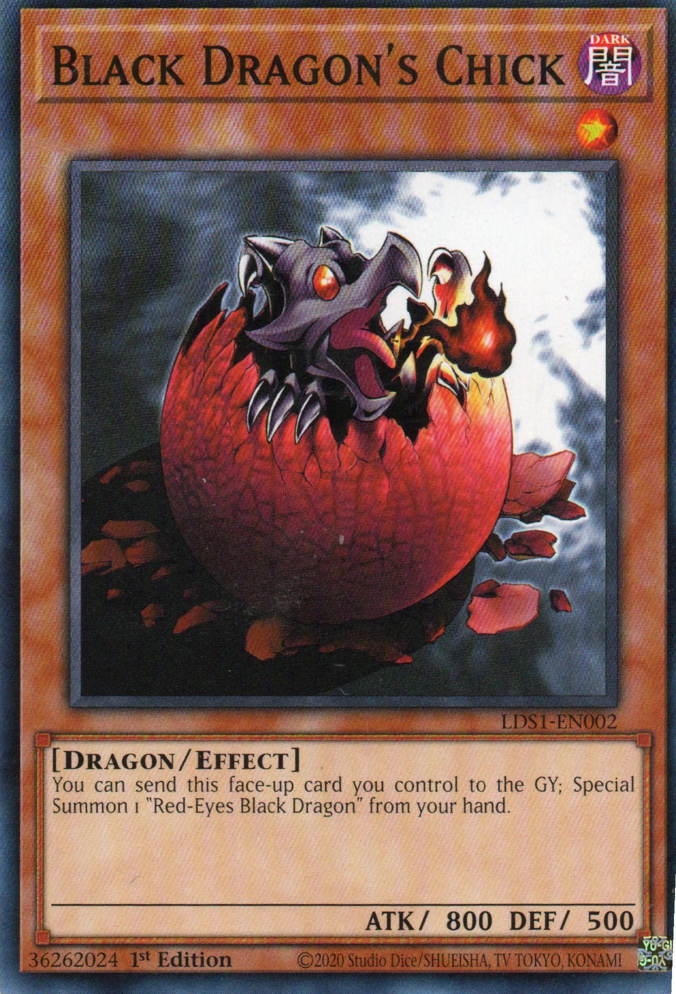 Rainbow Overdragon LDS1-EN101 Ultra rare