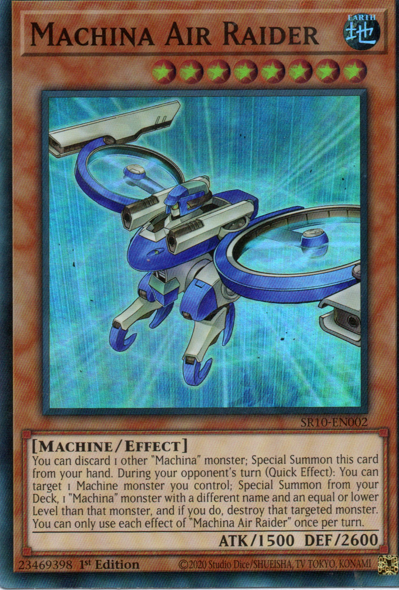 Machina Air Raider SR10-EN002 Super rare