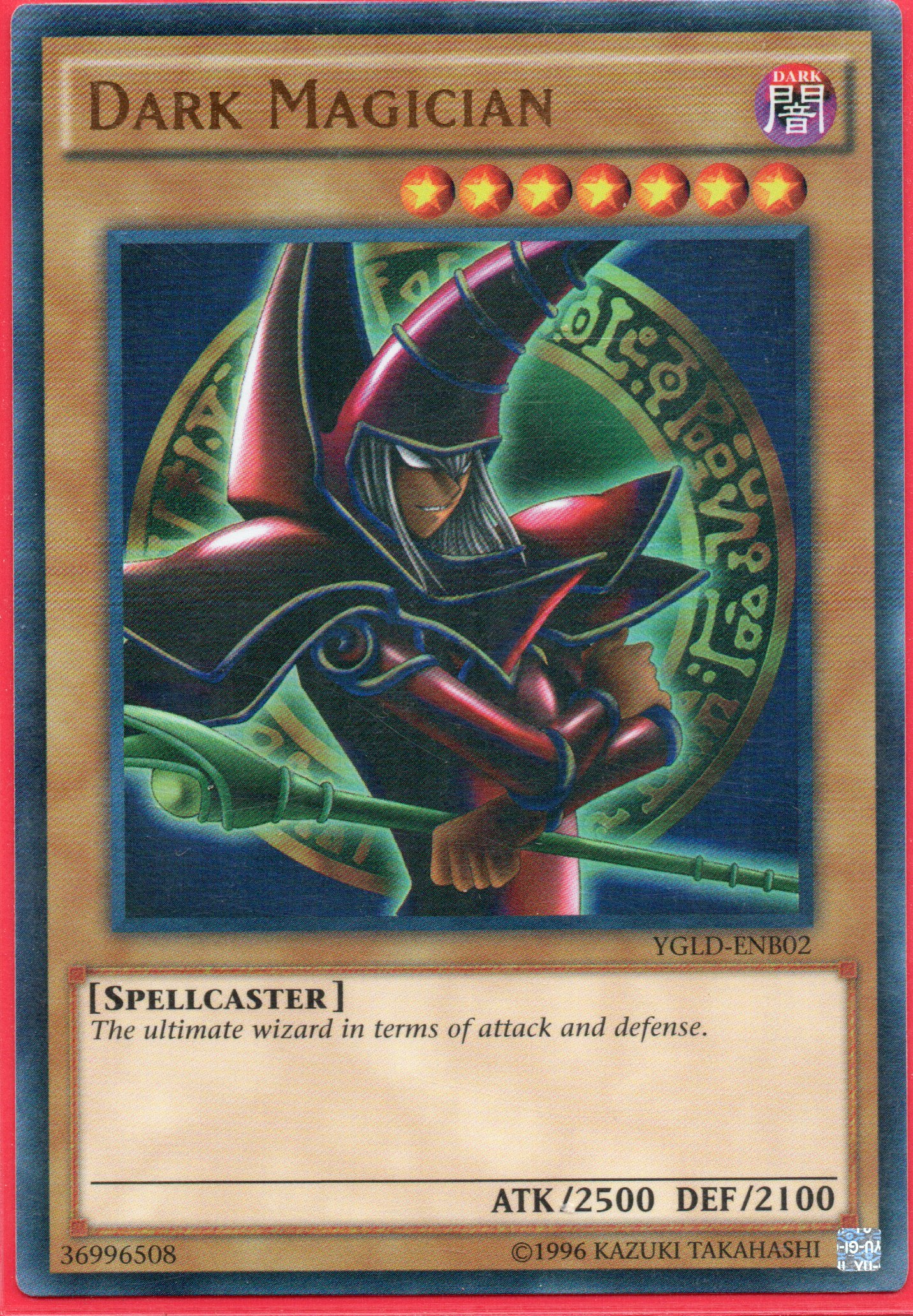 Dark Magician of Chaos YGLD-ENC02 Ultra rare