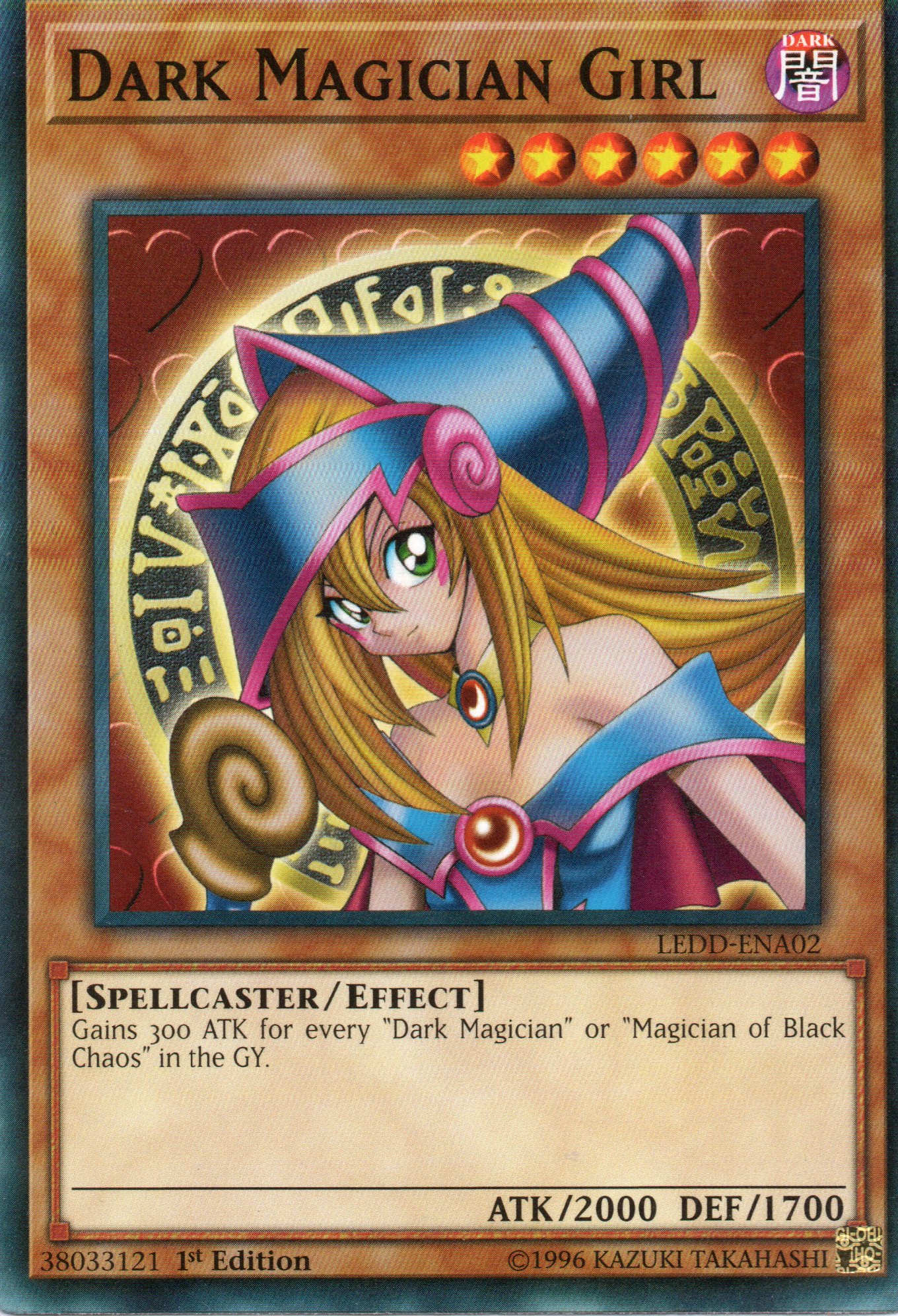 Dark Magician Girl LEDD-ENA02 Commun