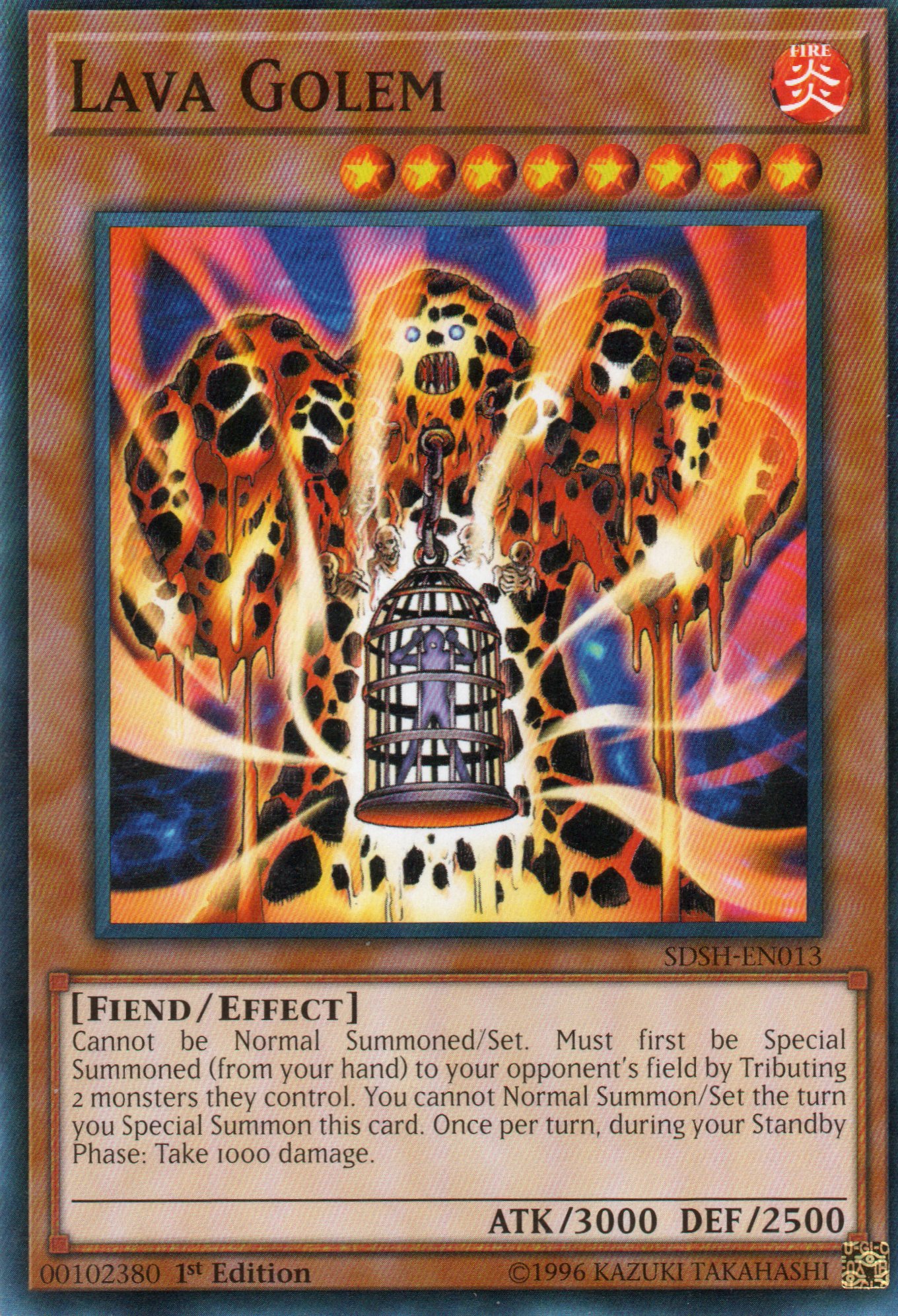Lava Golem SDSH-EN013 Commun