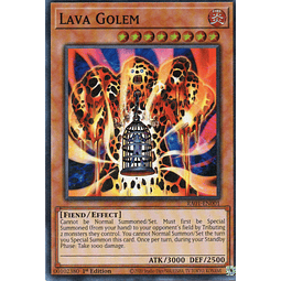 Lava Golem RA01-EN001 Super rare