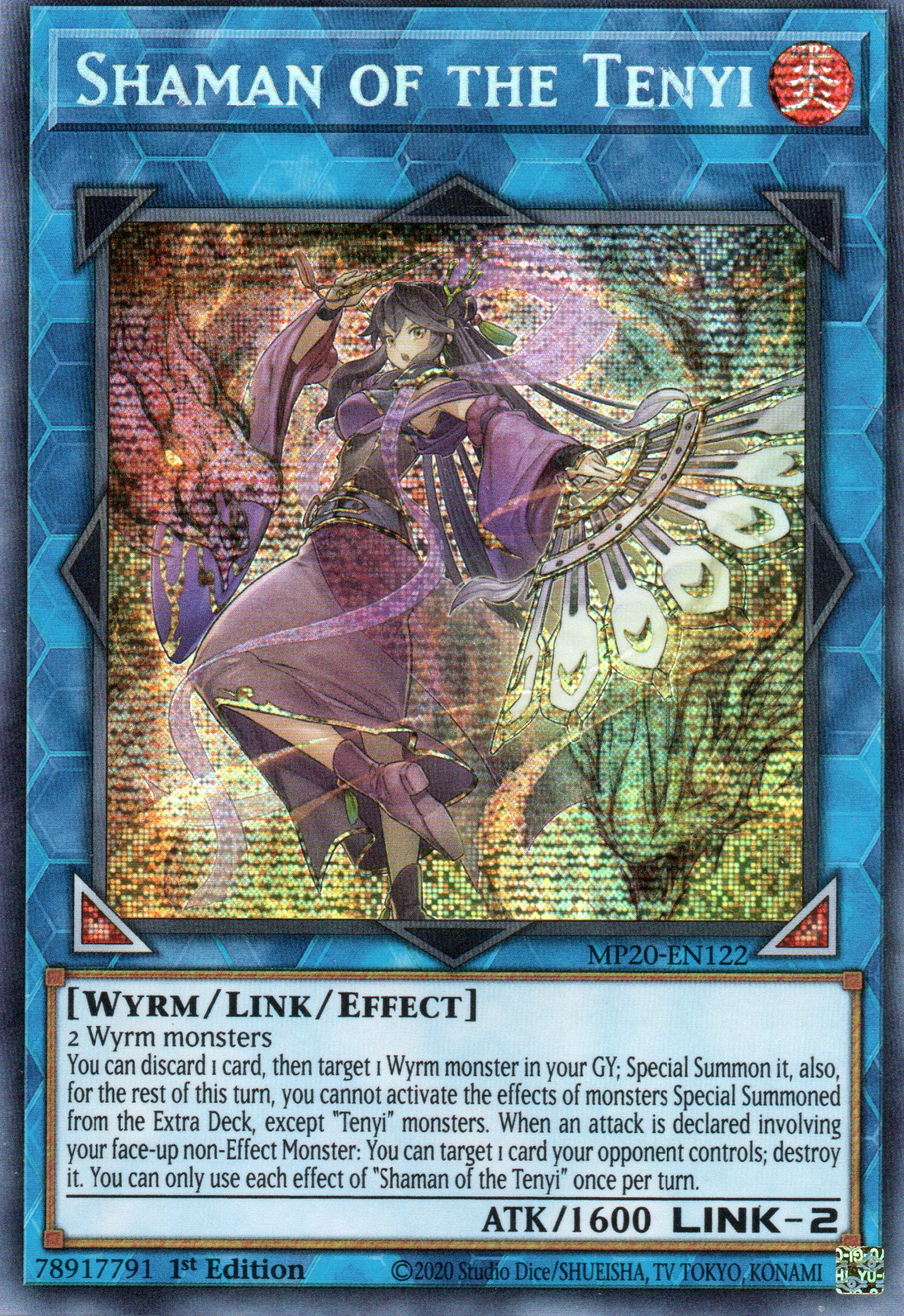 Shaman of the Tenyi MP20-EN122 Secret rare