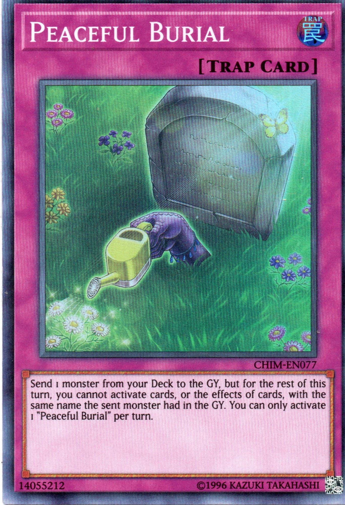 Peaceful Burial CHIM-EN077 Super rare