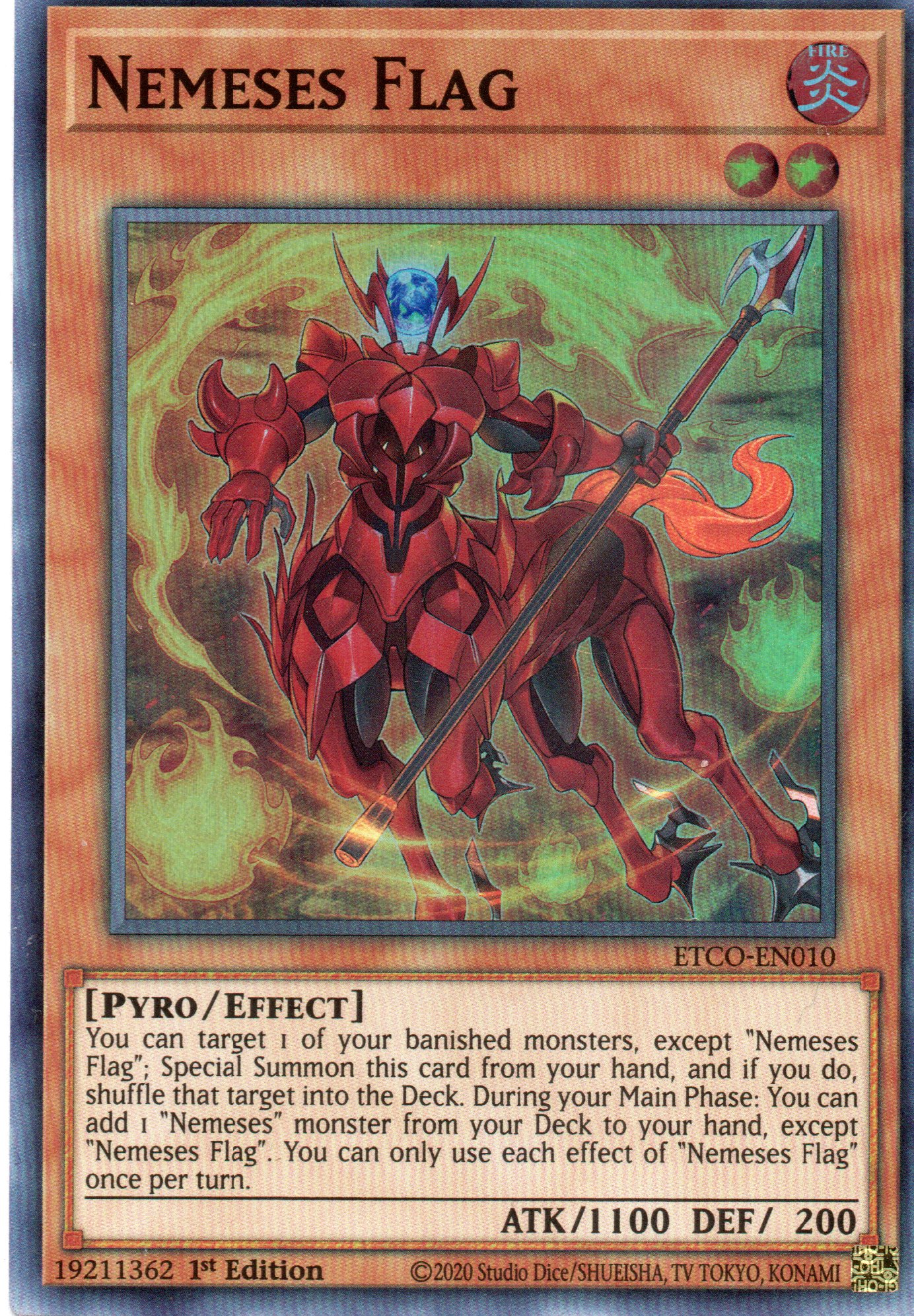 Nemeses Flag ETCO-EN010 Super rare
