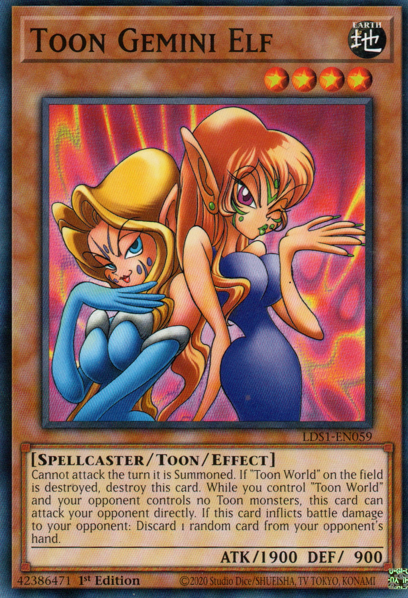 Toon Gemini Elf LDS1-EN059 Commun