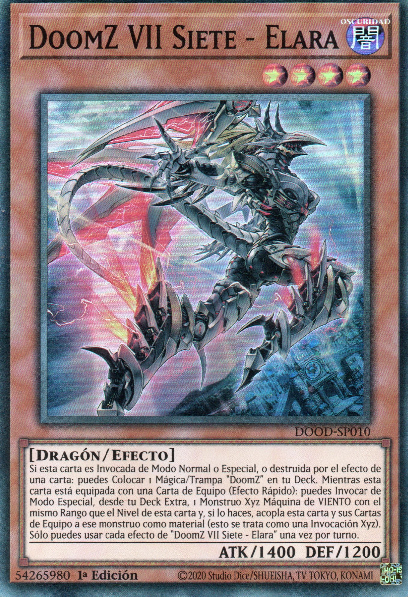 DoomZ VII Siete - Elara DOOD-SP010 Super rare