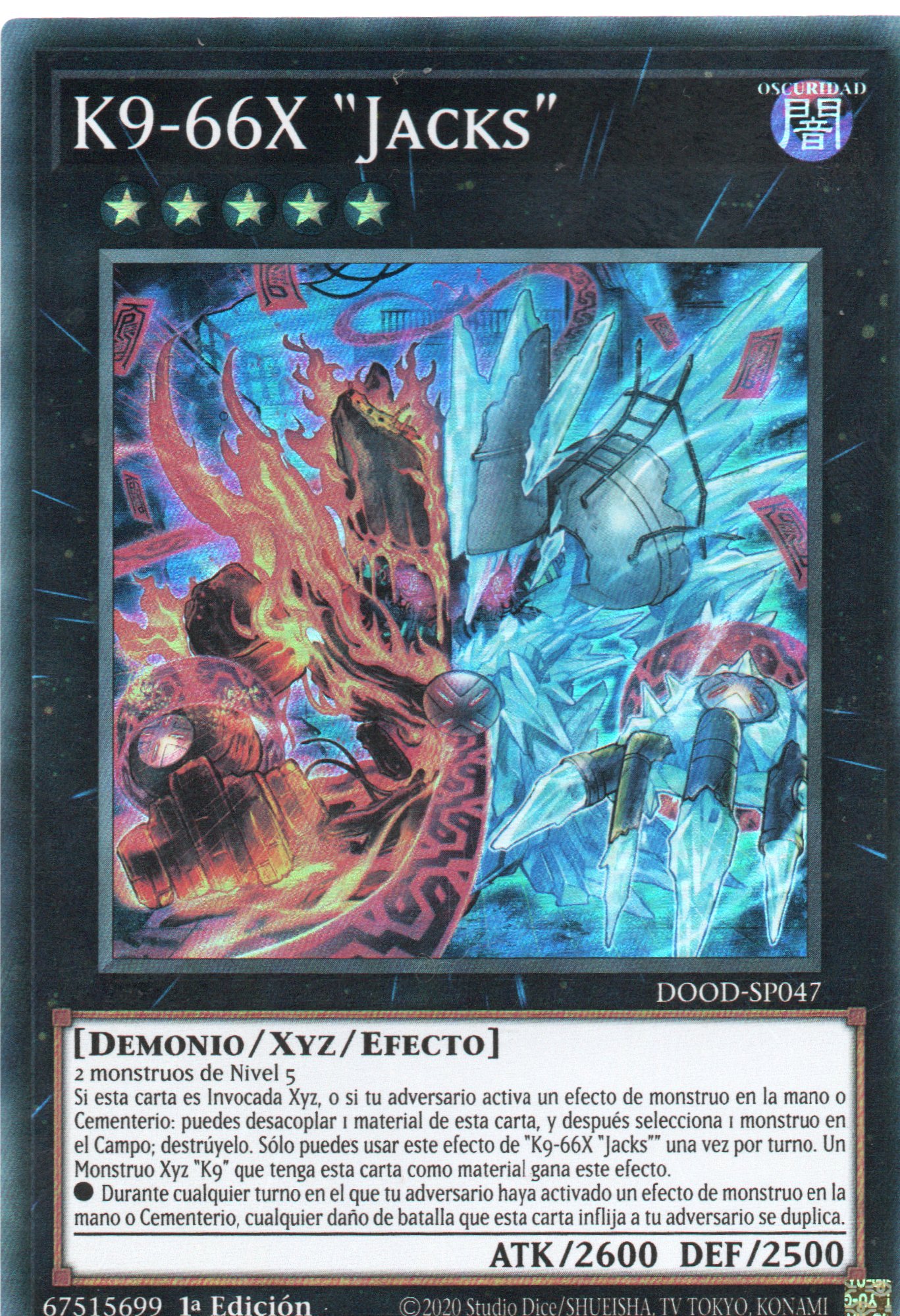 K9-66X "Jacks" DOOD-SP047 Super rare