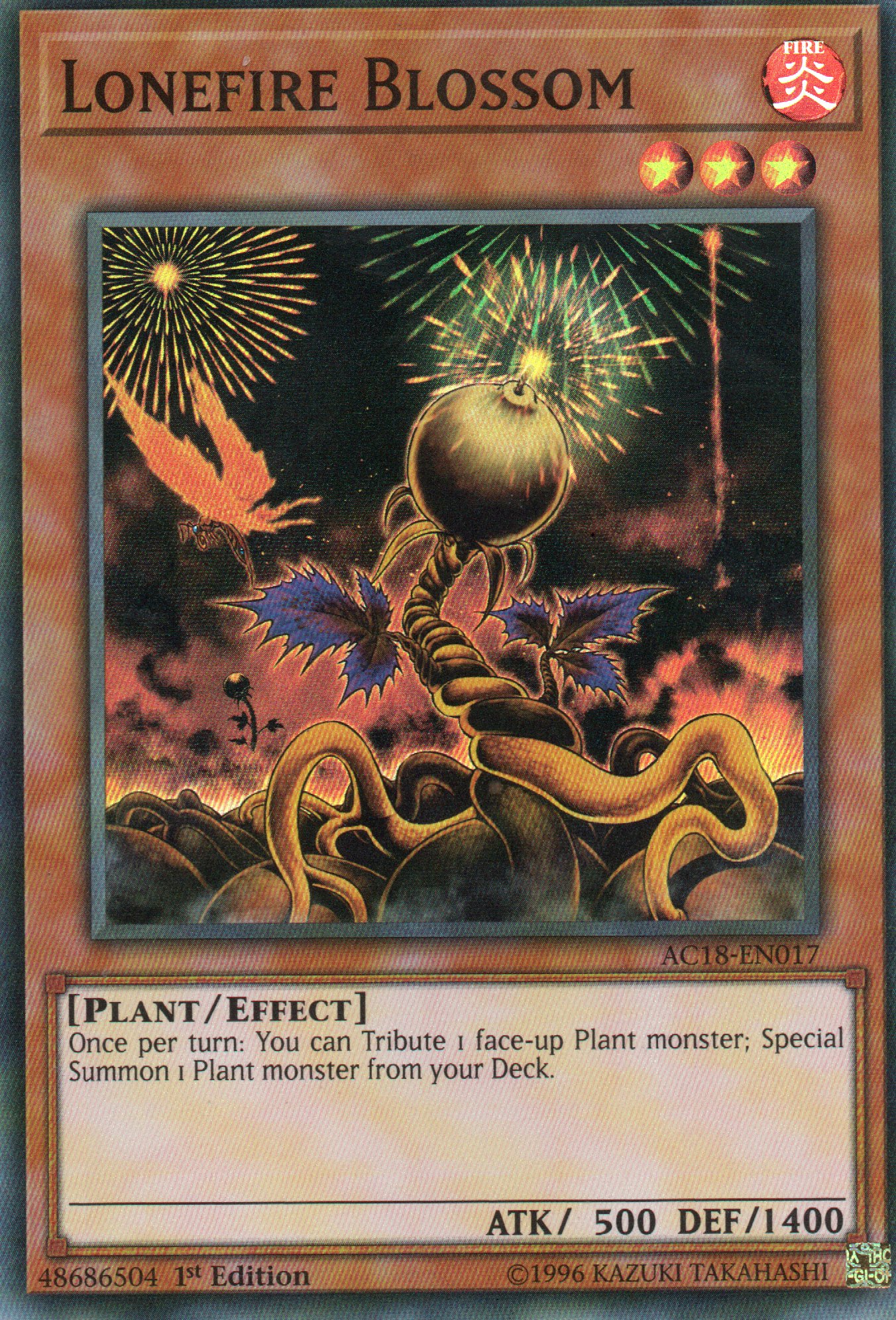 Lonefire Blossom AC18-EN017 Ultra rare