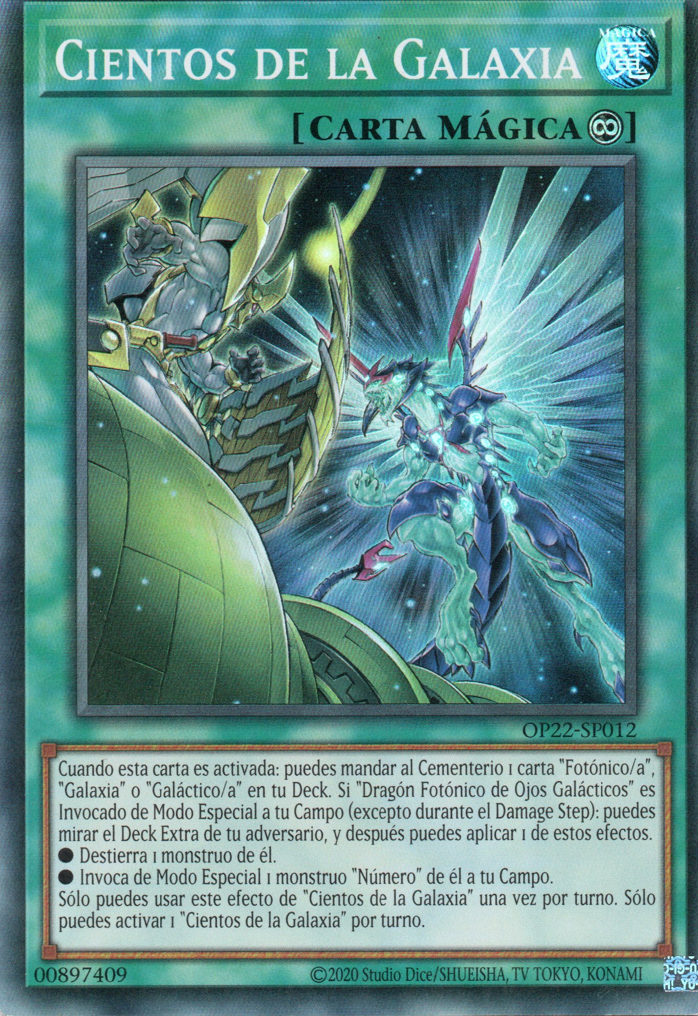 Cientos de la Galaxia OP22-SP012 Super rare