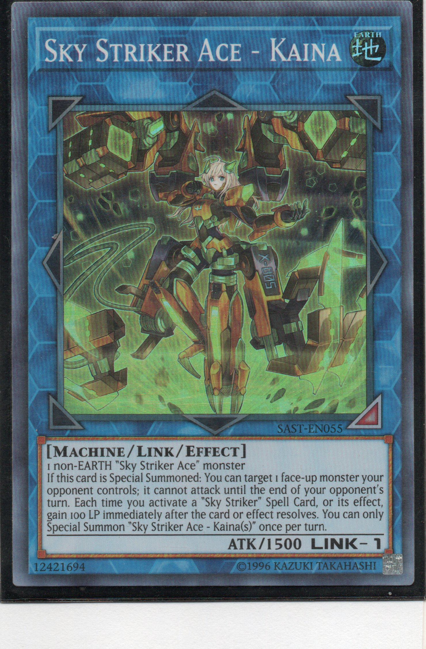 Sky Stricker Ace - Kaina SAST-EN055 Super rare