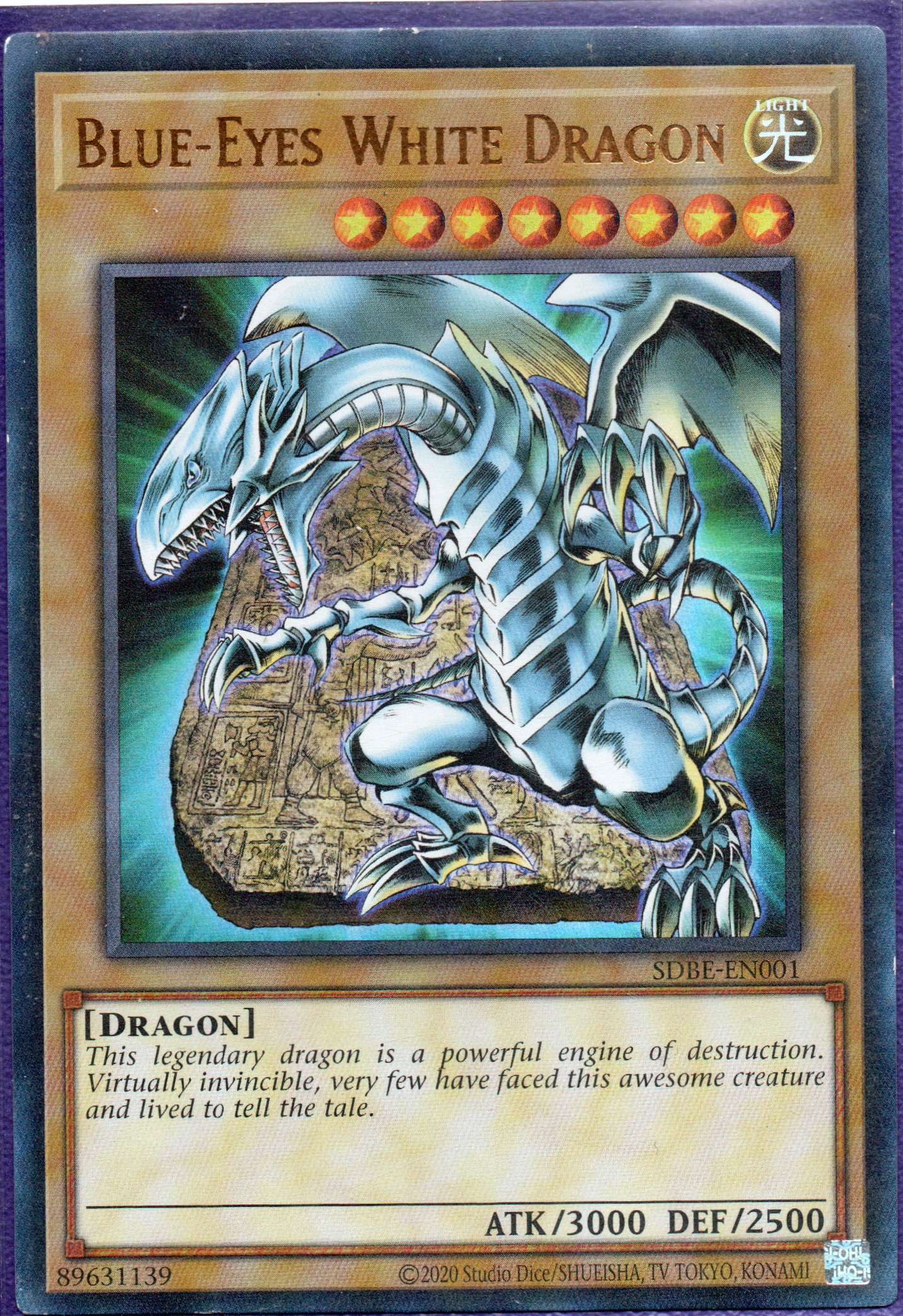 Blue-Eyes White Dragon SDBE-EN001 Ultra rare