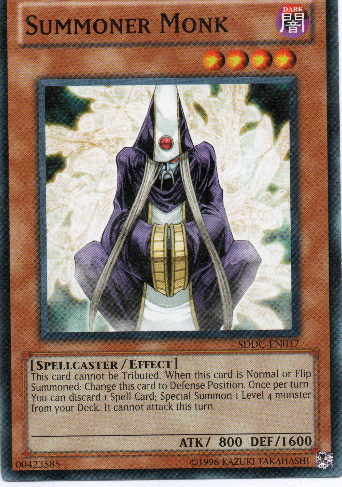 Summonner Monk SDDC-EN017 Commun