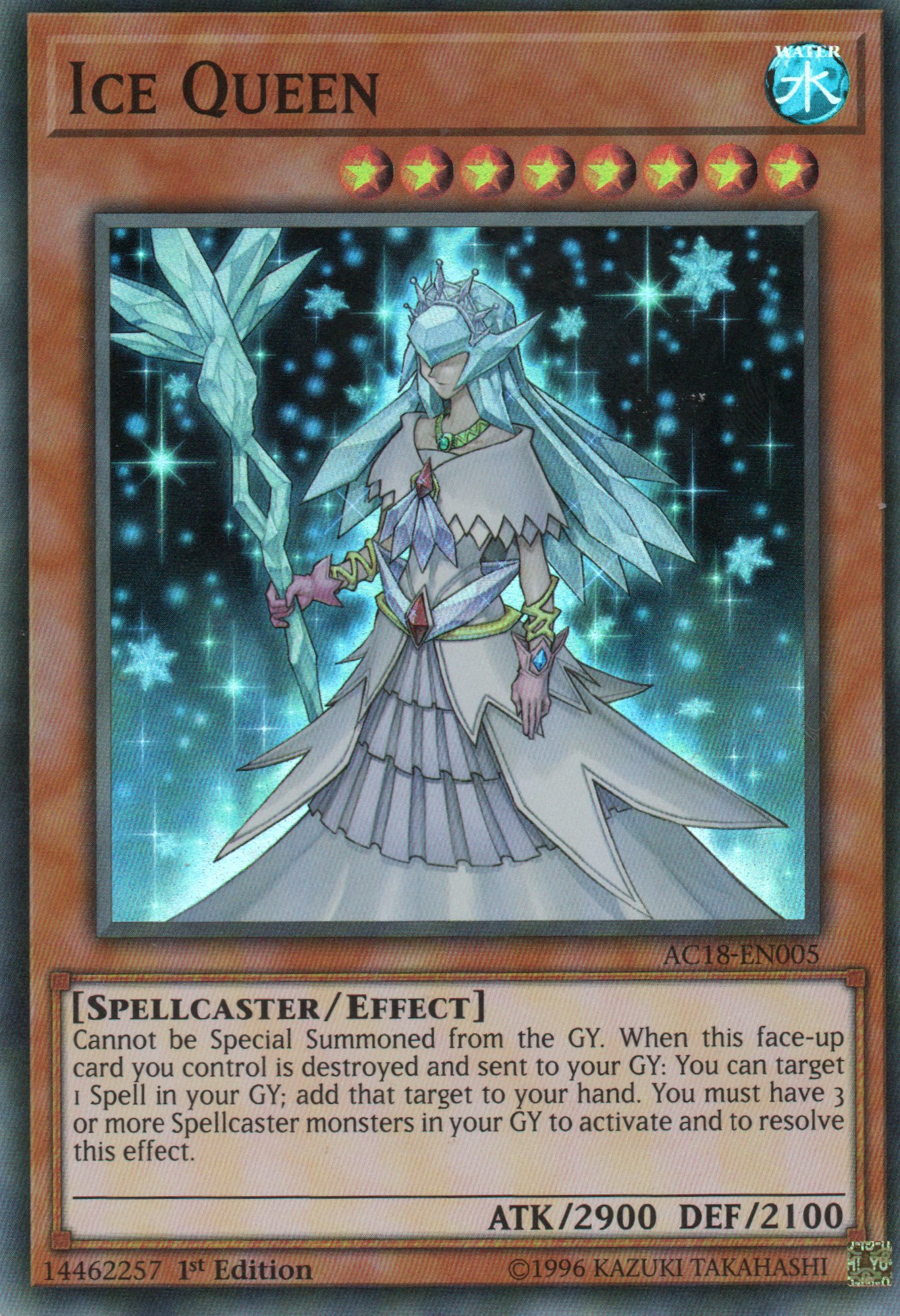 Ice Queen AC18-EN005 Super rare