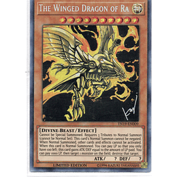 The Winged Dragon of Ra TN19-EN009 Secret rare