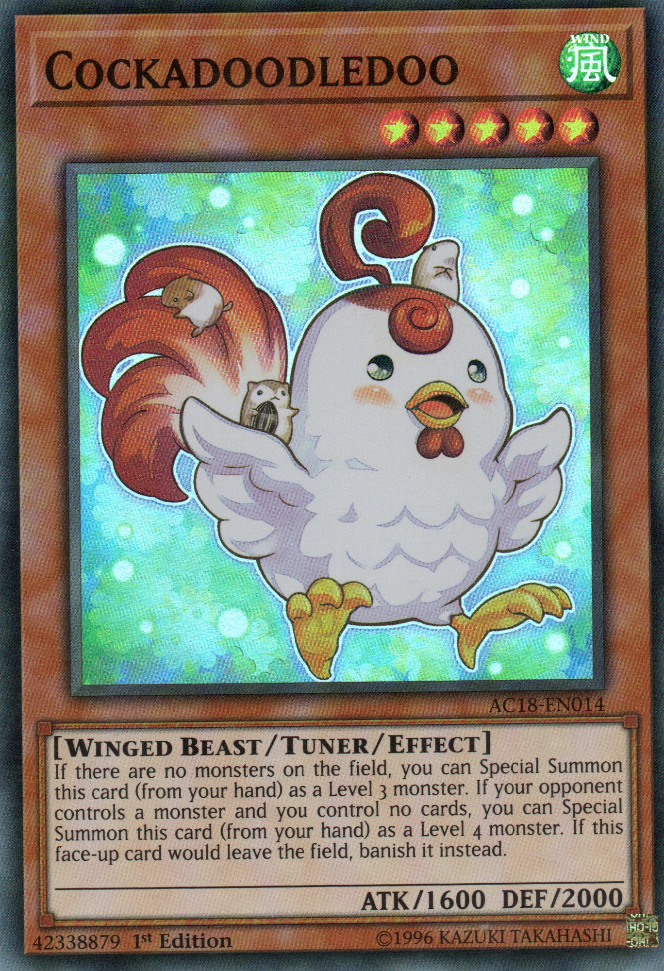 Cockadoodledoo AC18-EN014 Super rare